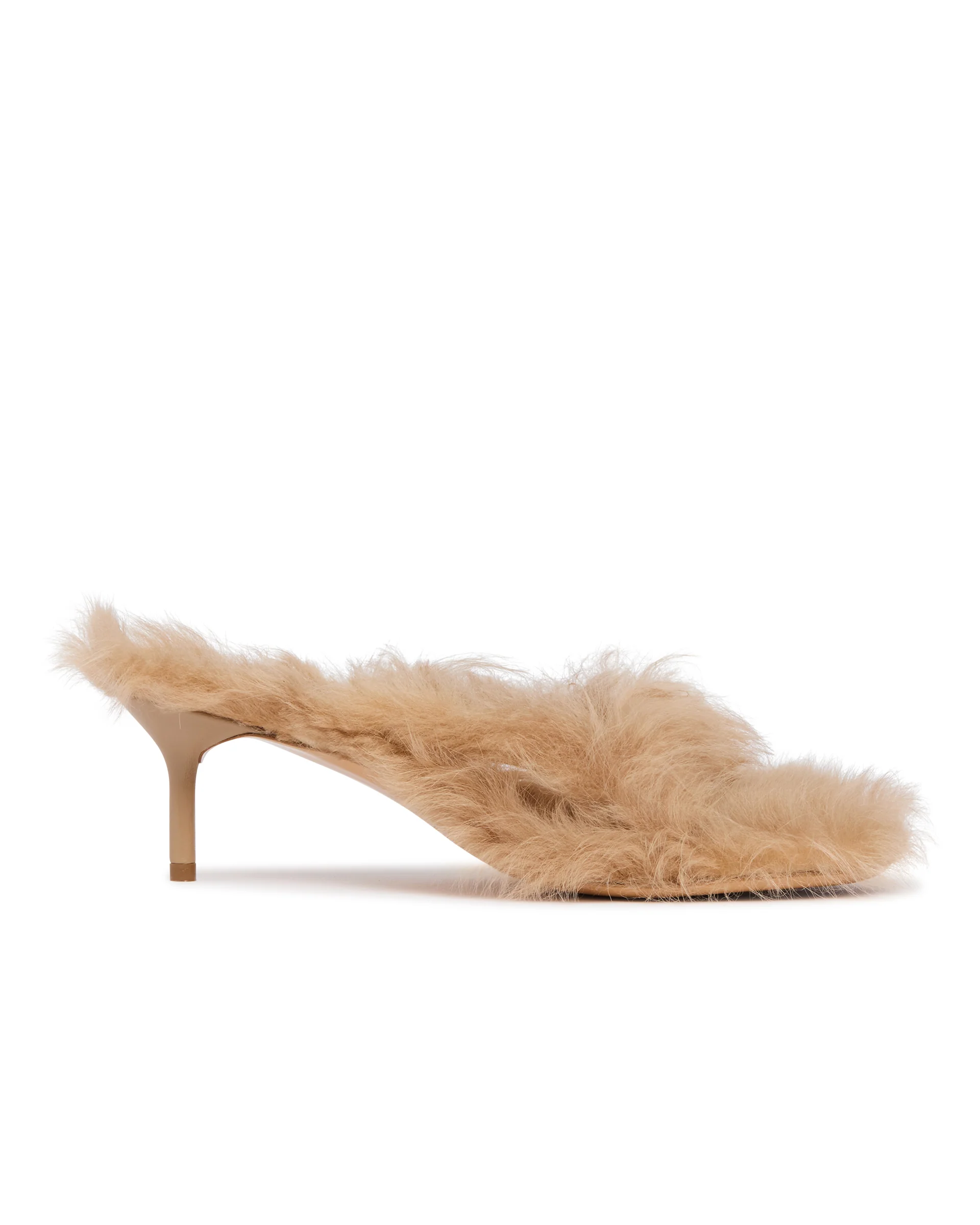Sandali Con Tacco Beige - Image 2