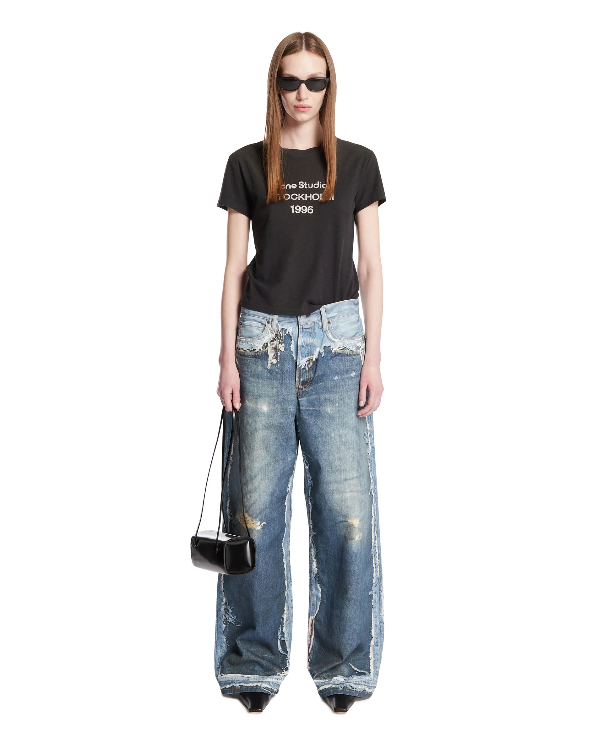 T-Shirt In Cotone Con Logo Nera - Image 3