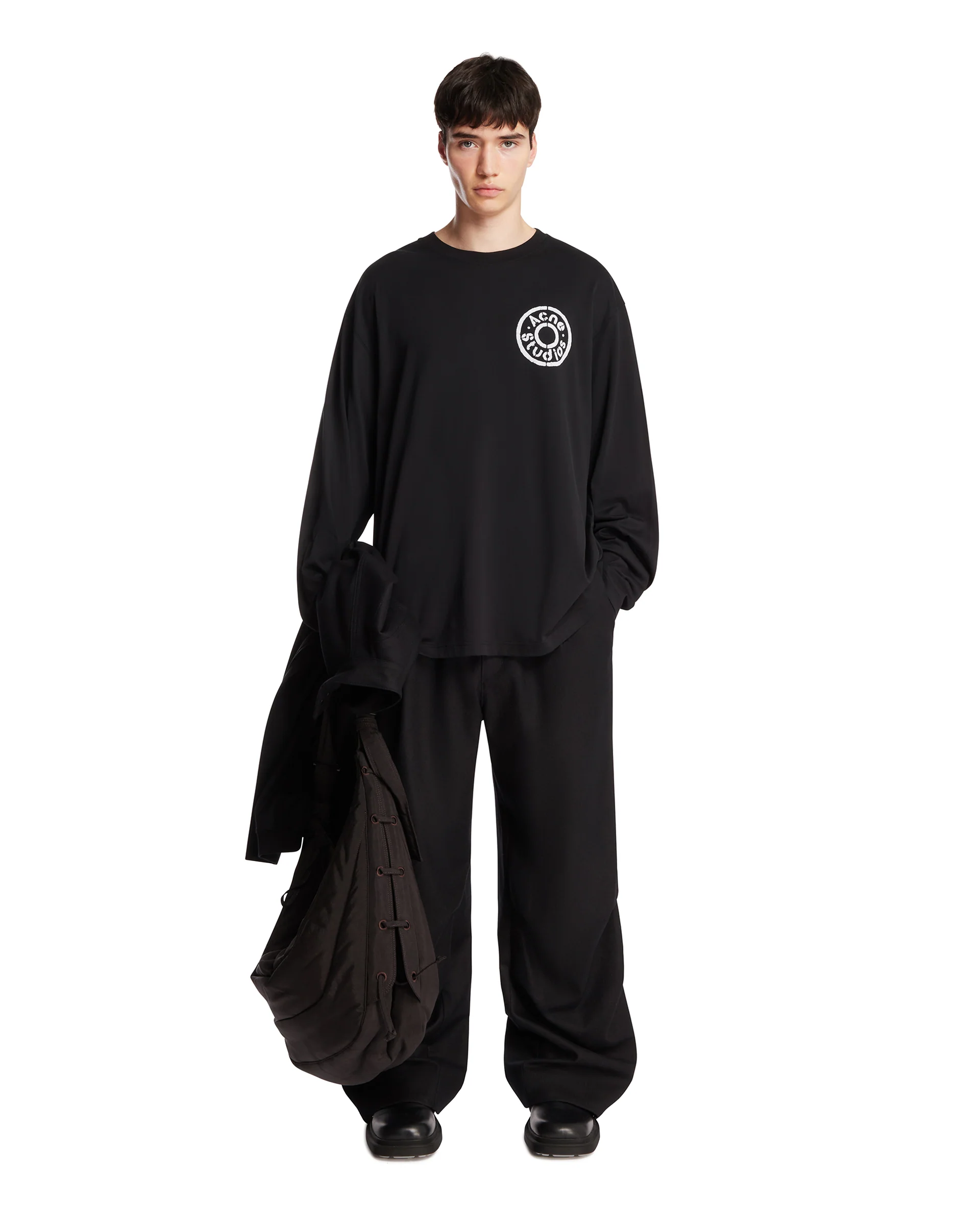 T-Shirt Con Logo Nera - Image 3
