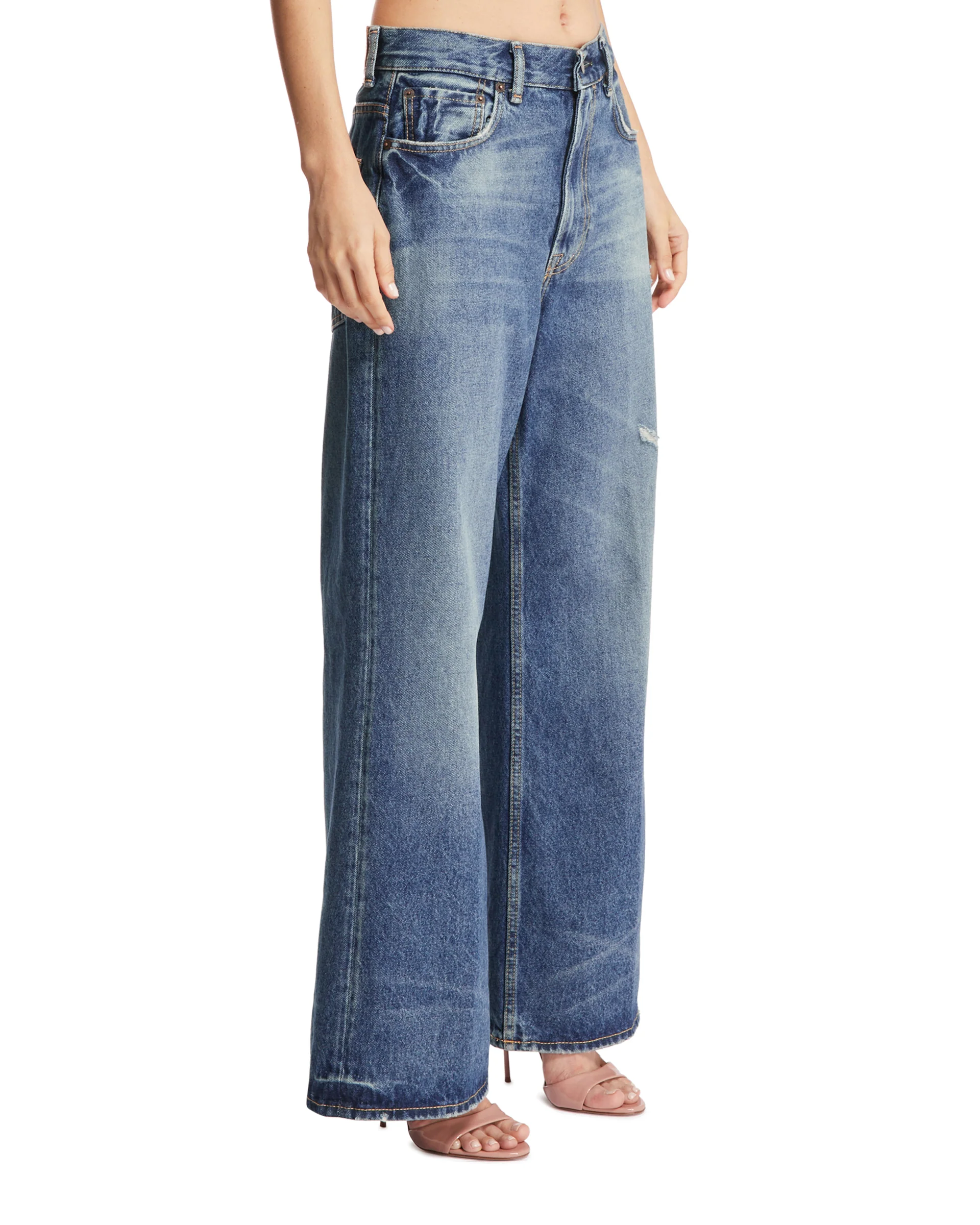 Jeans Relaxed Fit Blu - Image 2