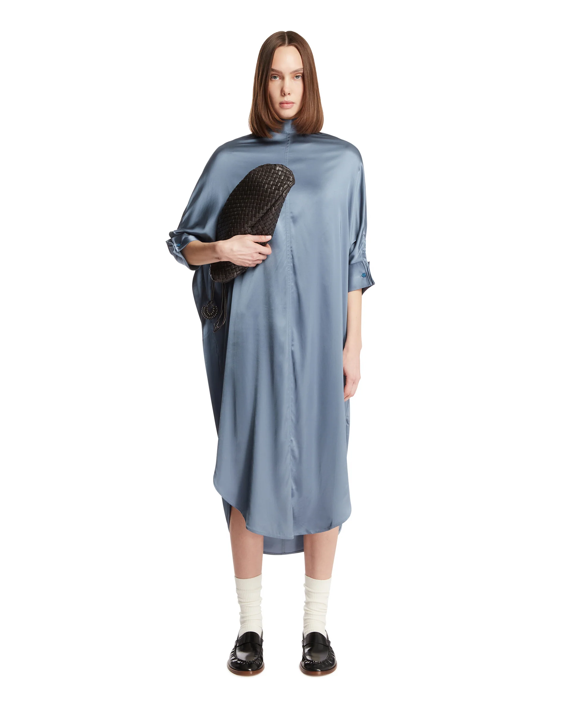 Abito A Tunica Azzurro - Image 3