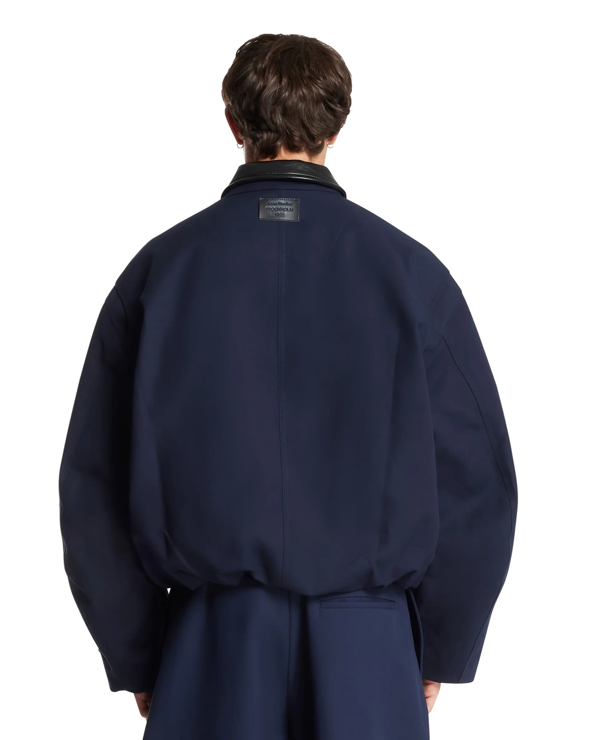 Giacca In Twill Blu - Image 5