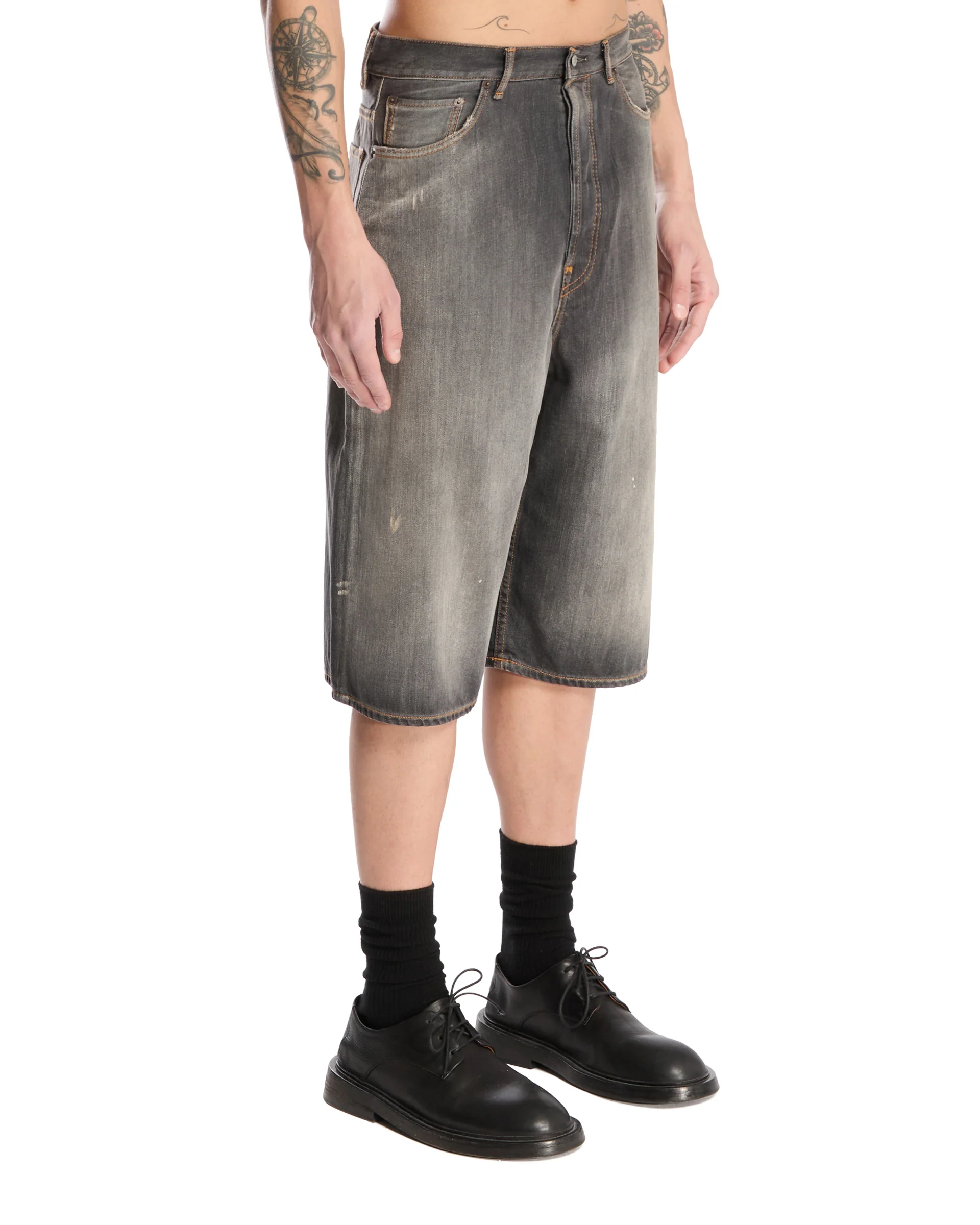Pantaloncini In Denim Ampi - Image 2
