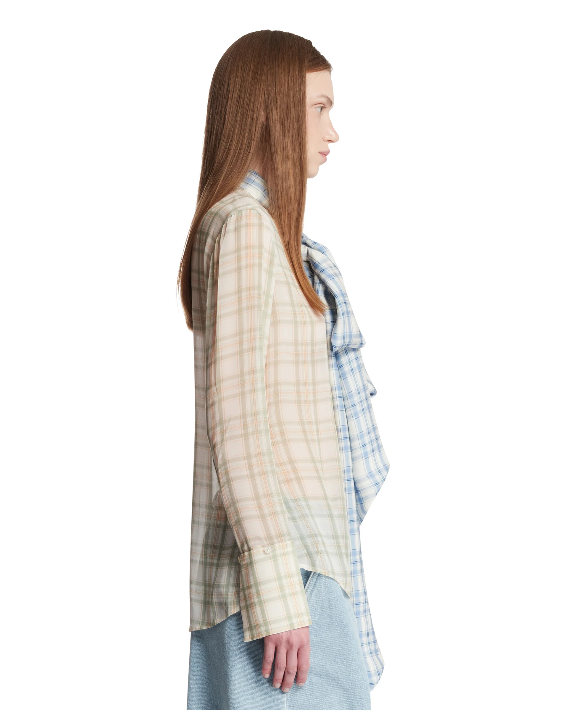 Blusa Con Sciarpa Multicolore - Image 4