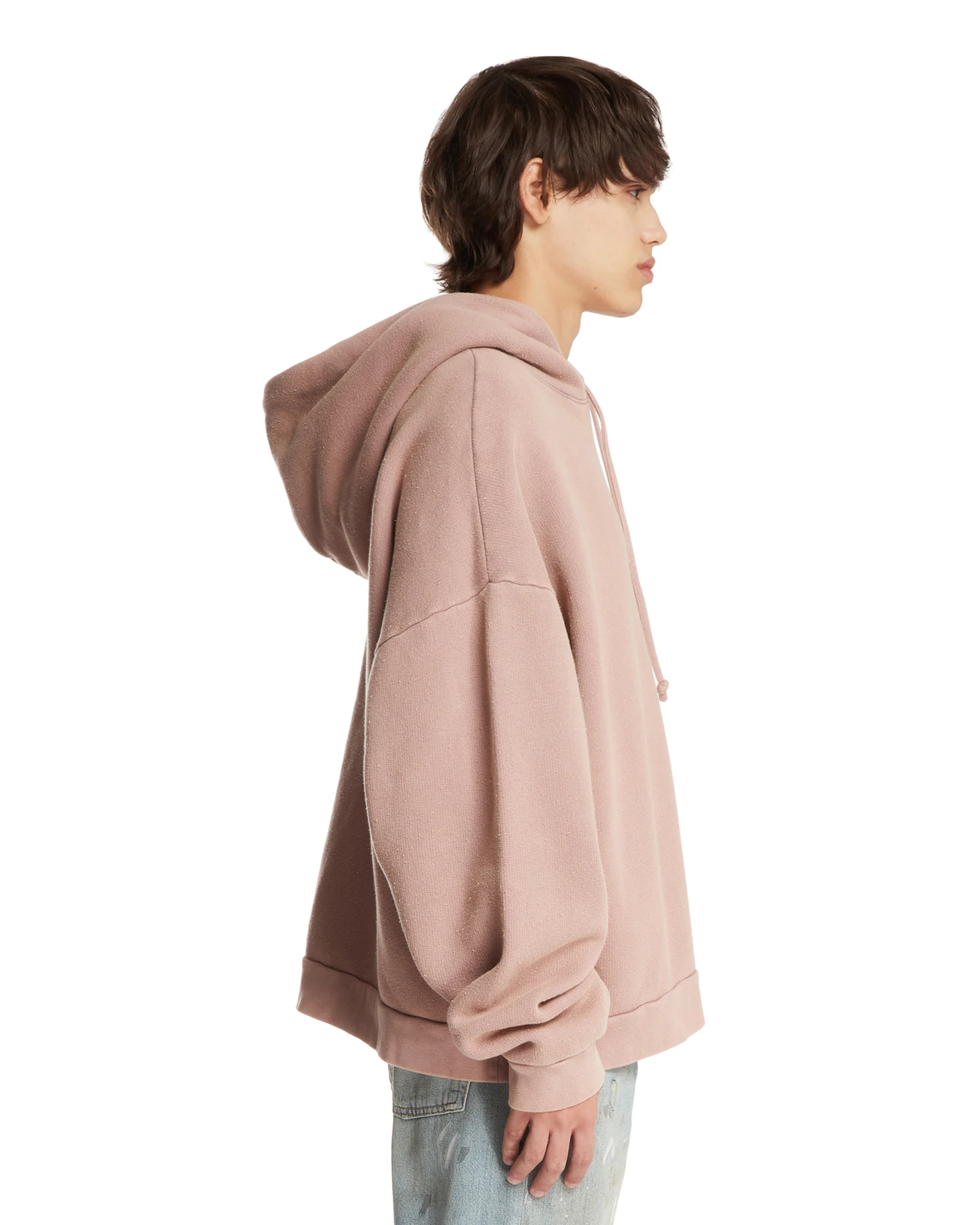 Felpa Oversize Con Logo Rosa - Image 4
