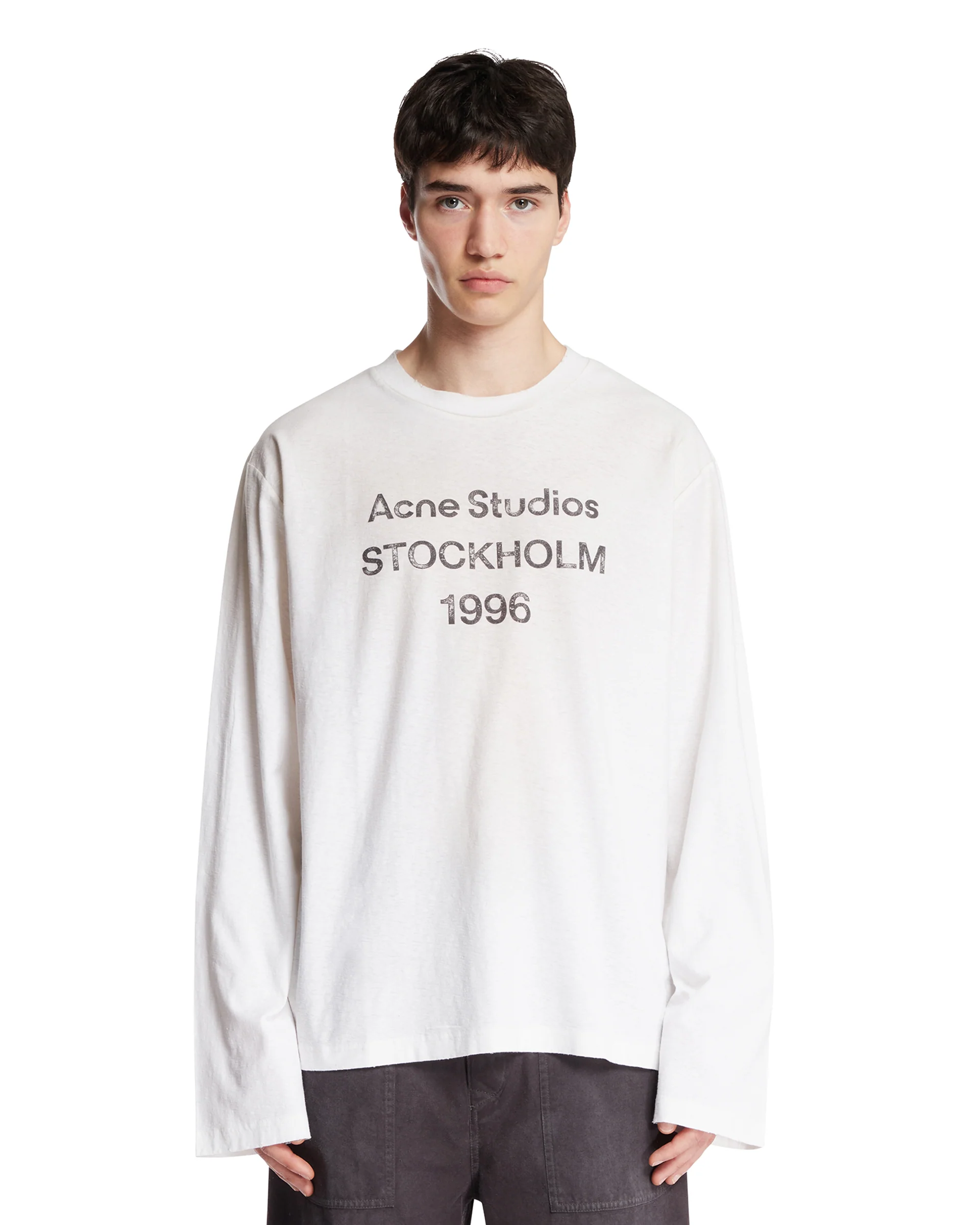 T-Shirt Con Logo Bianca