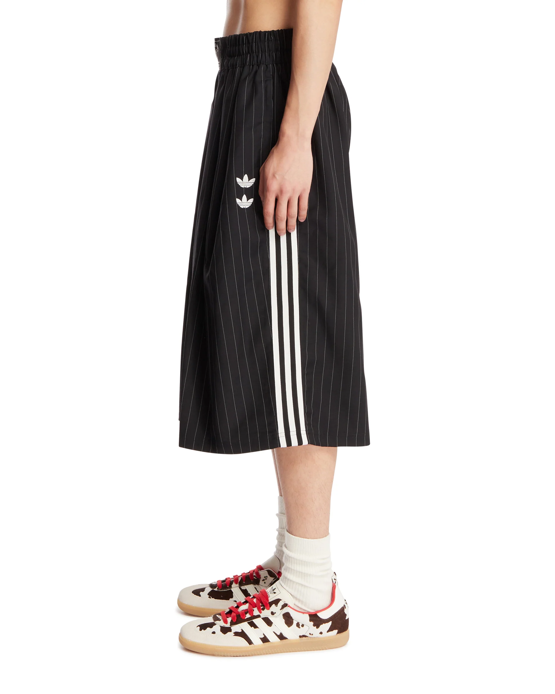 Adidas Originals x Willy Chavarria Shorts Lunghi Neri - Image 4