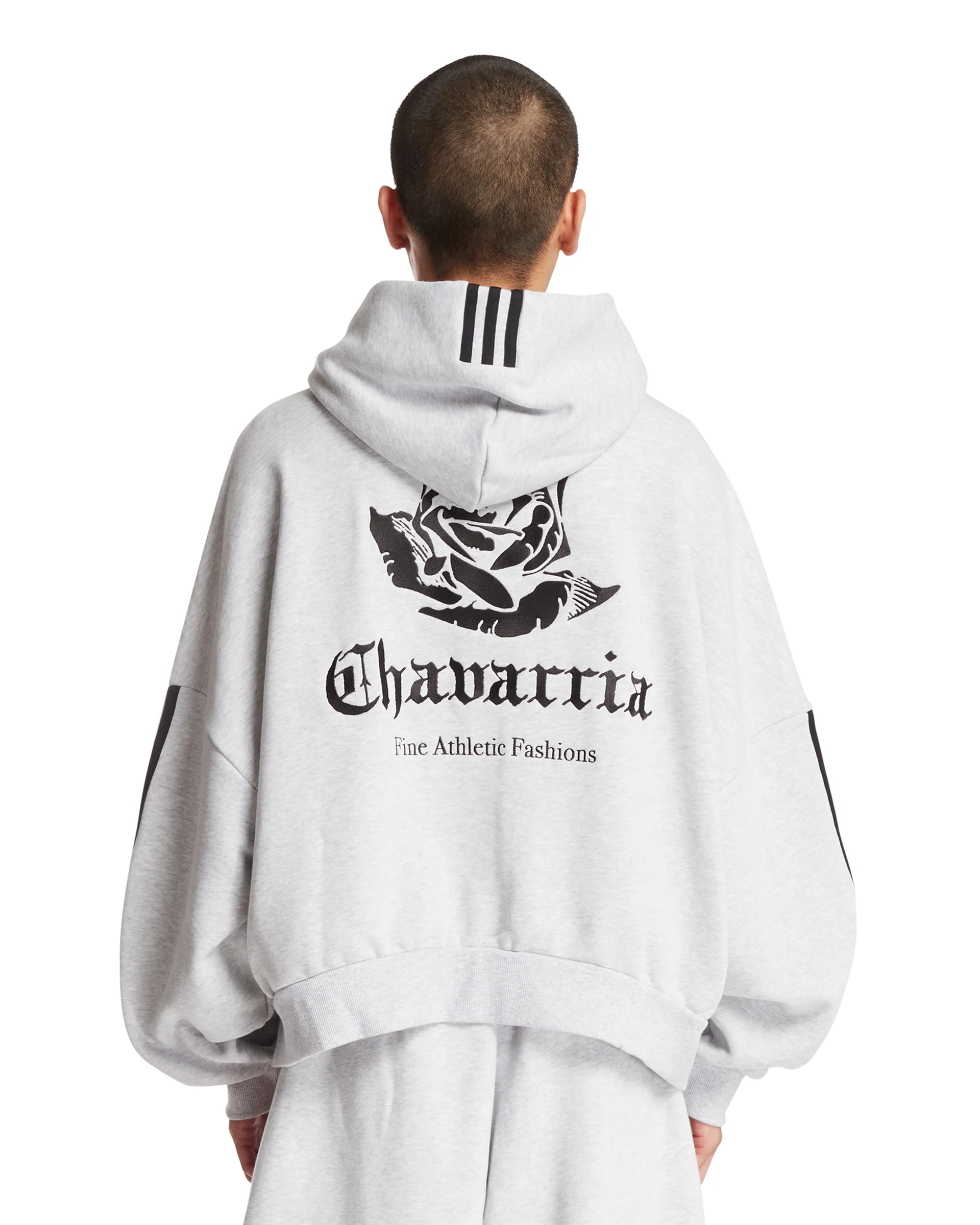 Adidas Originals x Willy Chavarria Felpa Grigia - Image 5