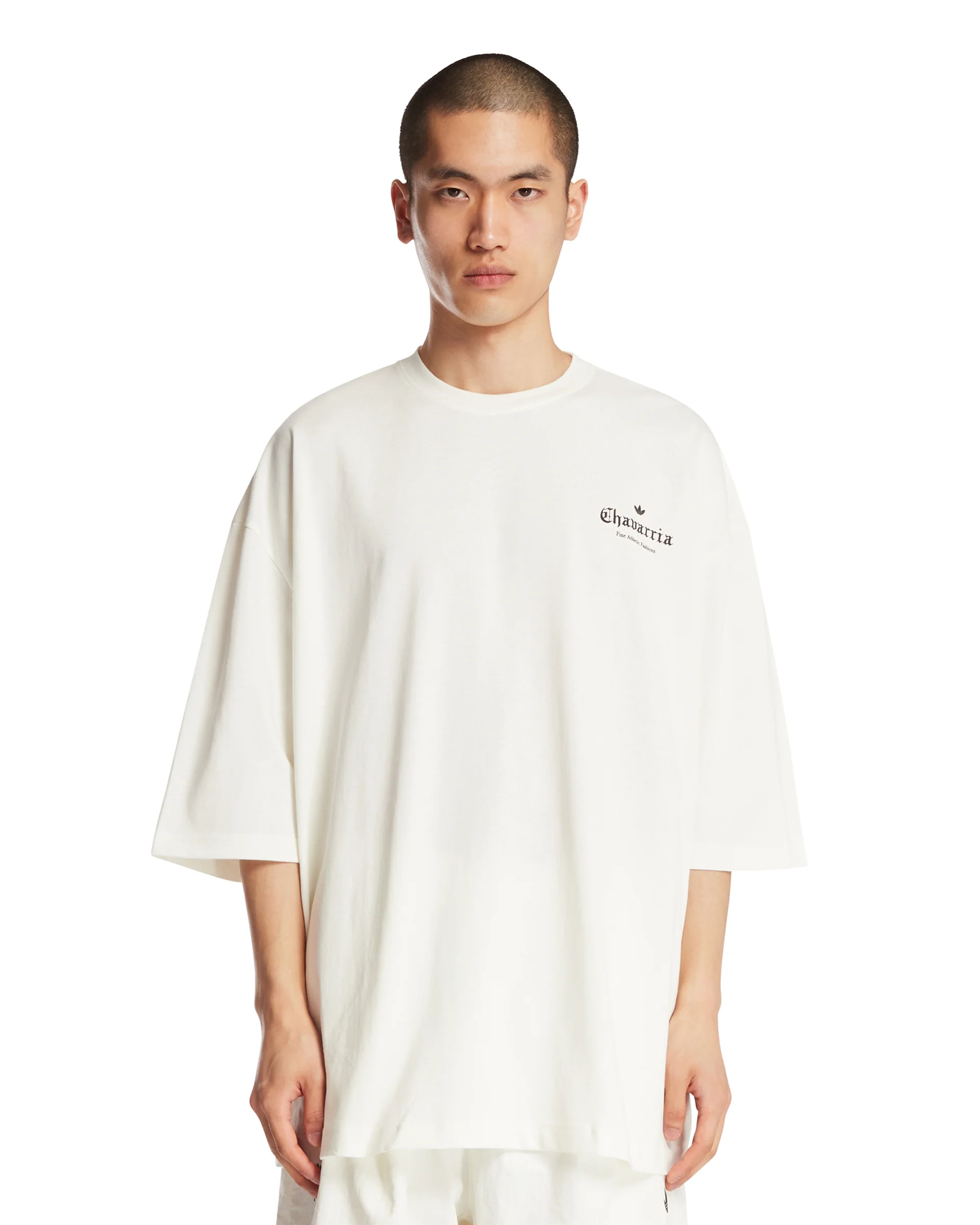 Adidas Originals x Willy Chavarria T-Shirt Con Logo Bianca