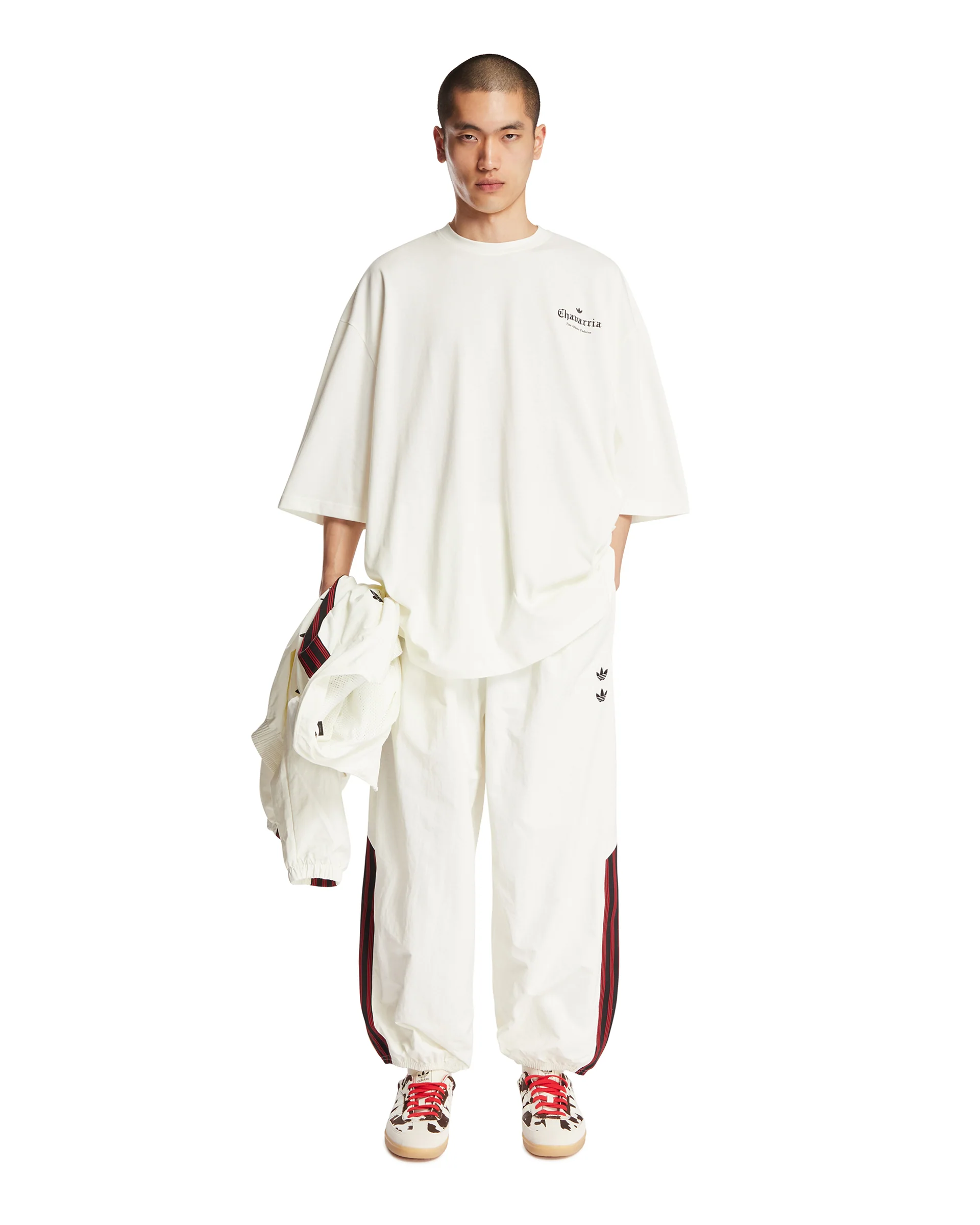 Adidas Originals x Willy Chavarria T-Shirt Con Logo Bianca - Image 3