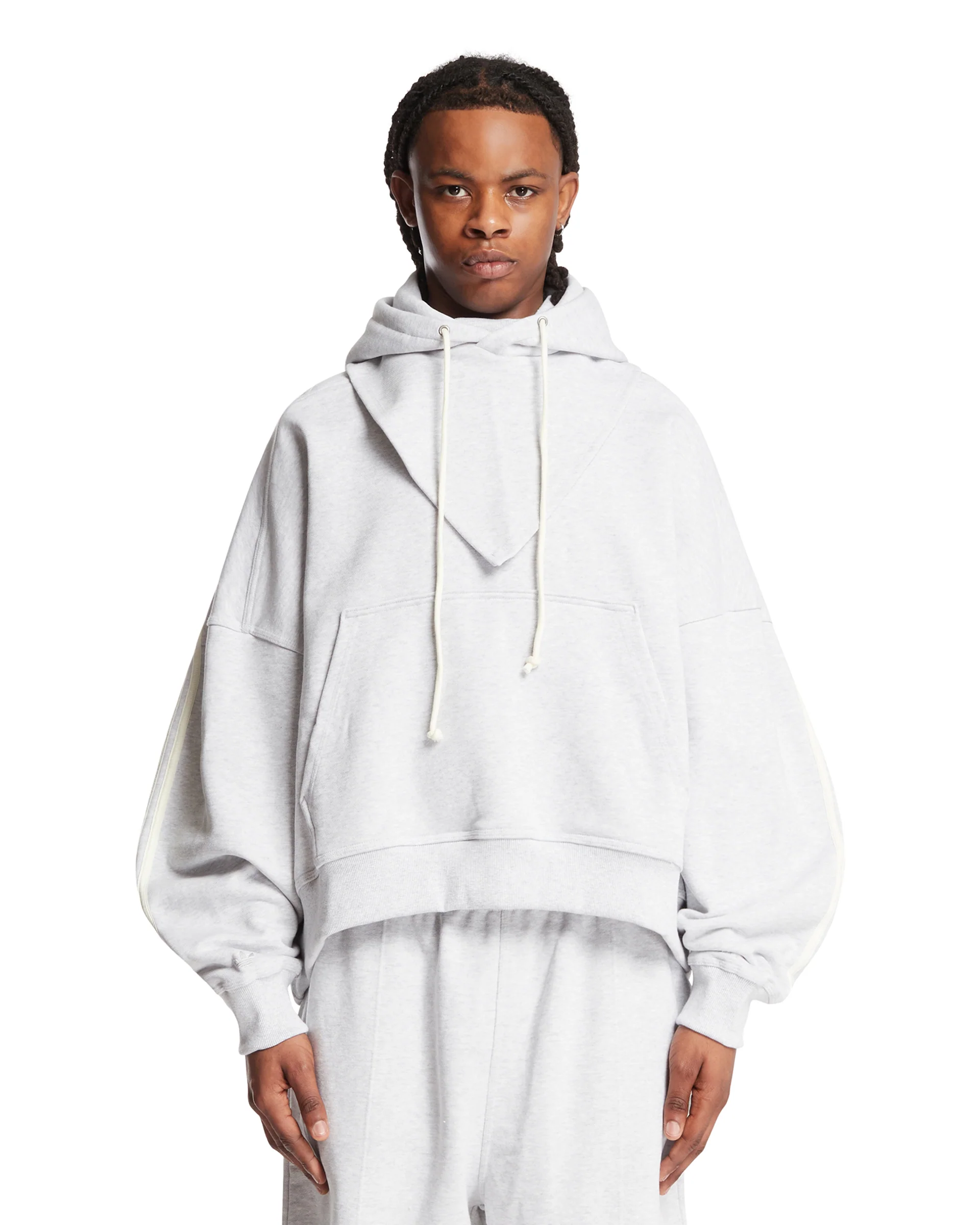 Bad Bunny x Adidas Originals Felpa Passamontagna Grigia