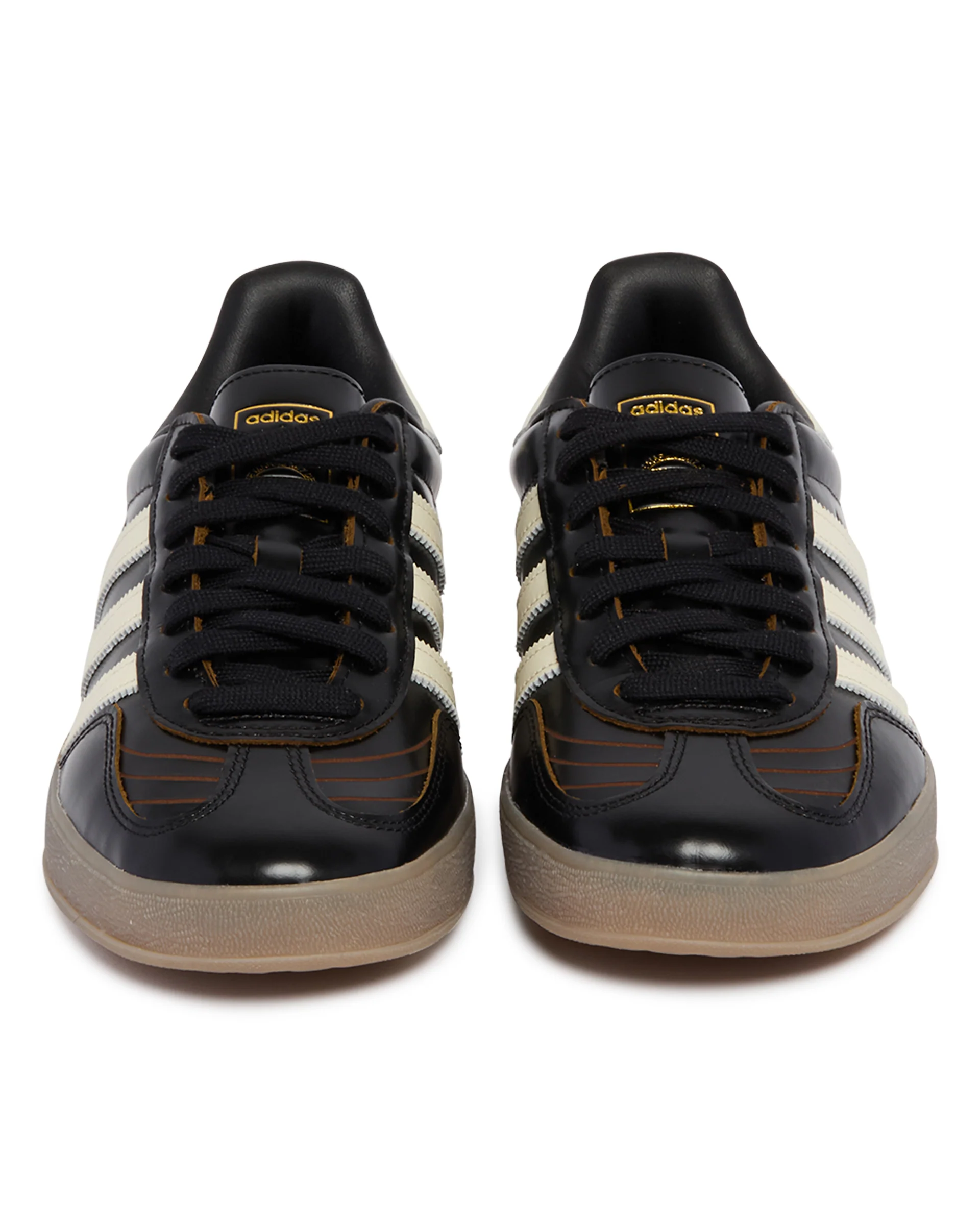 Sneakers Gazelle Indoor In Pelle Nere - Image 5