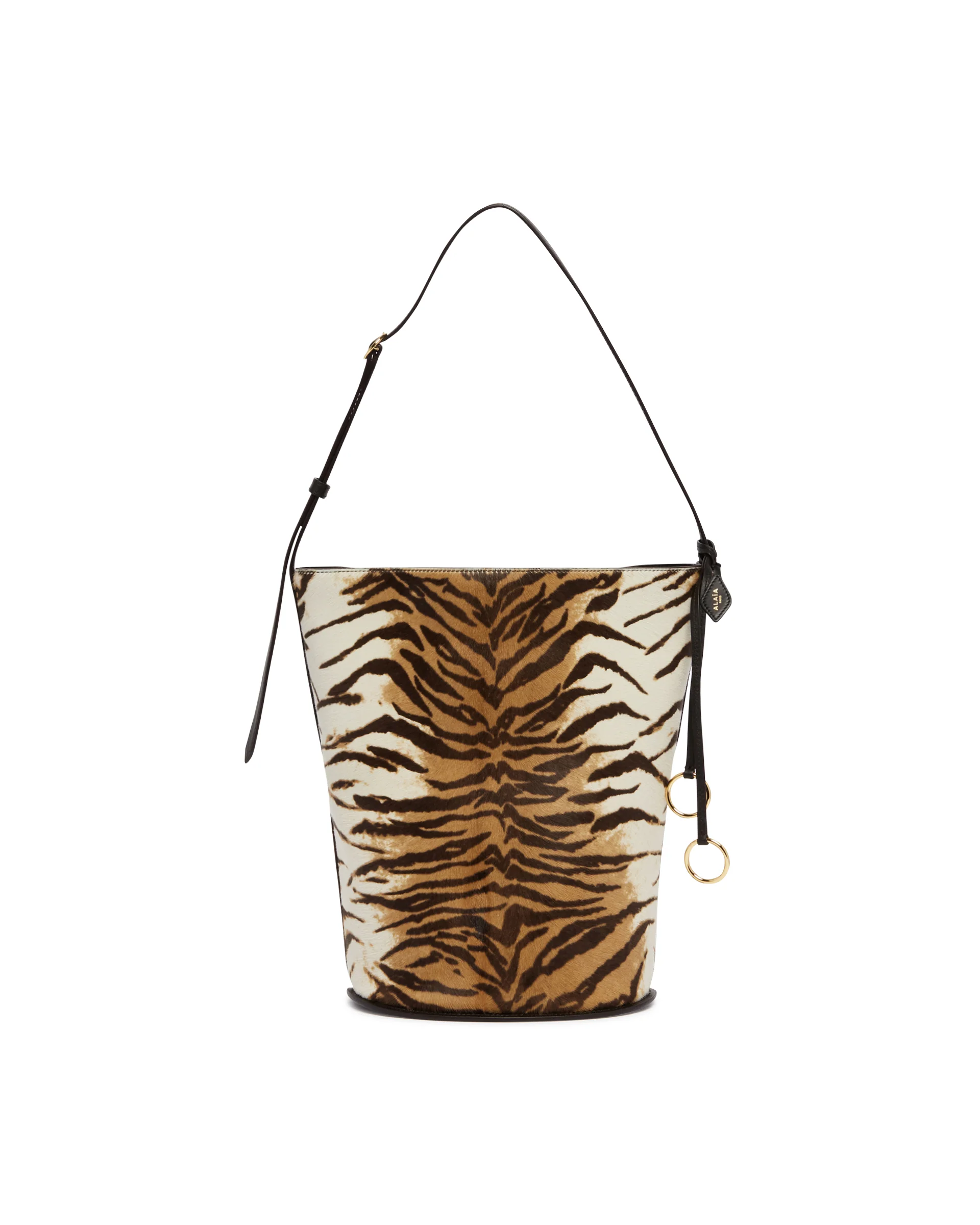 Borsa A Secchiello In Cavallino Animalier - Image 2