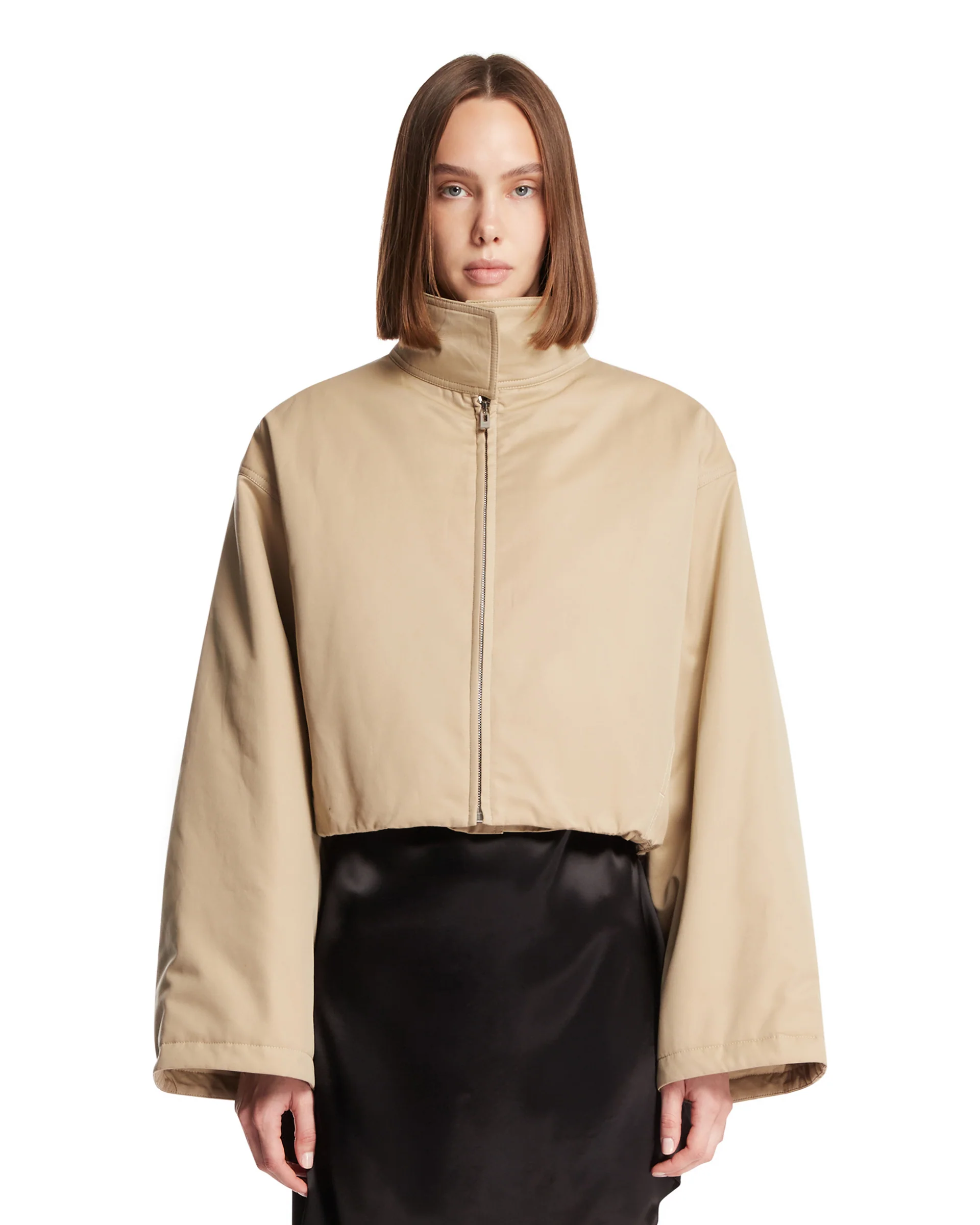 Giacca Bomber Beige