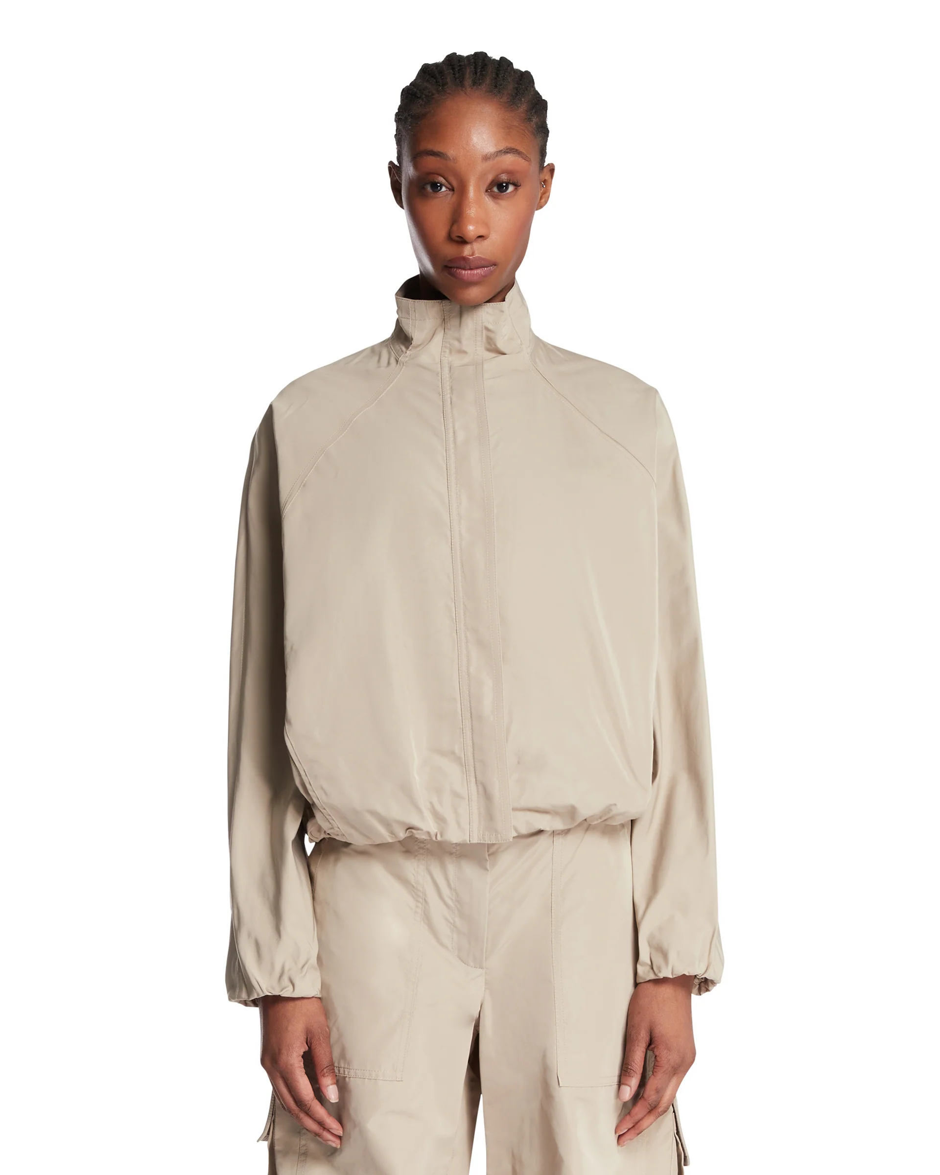 Giacca A Vento In Radzimir Beige