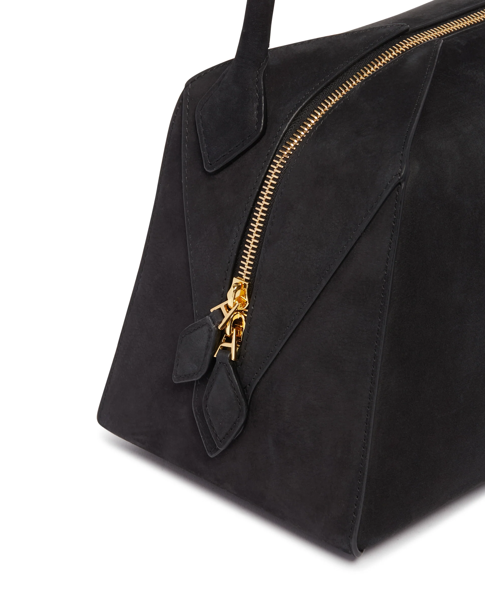 Borsa Bouledogue In Pelle Nera - Image 4