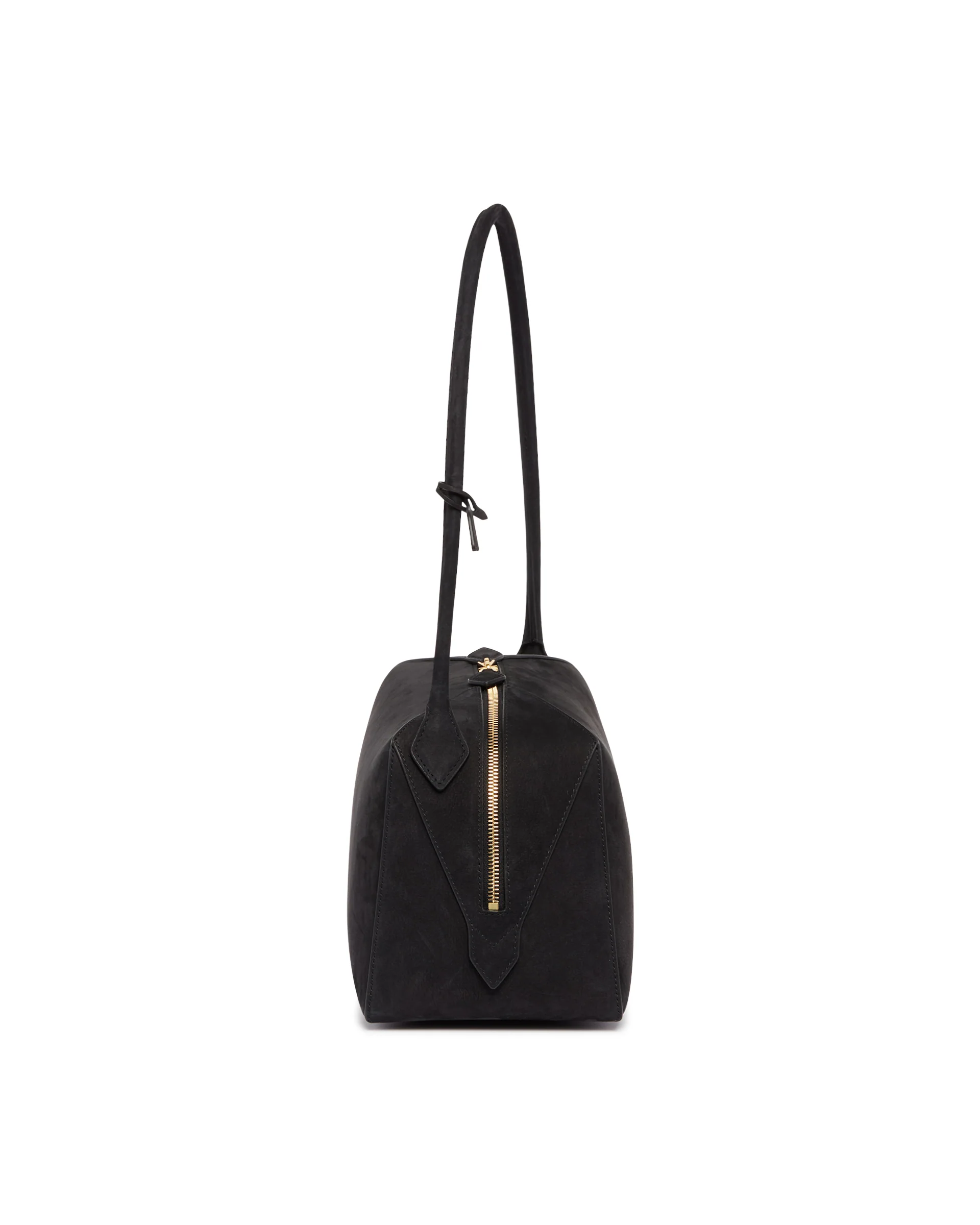 Borsa Bouledogue In Pelle Nera - Image 7