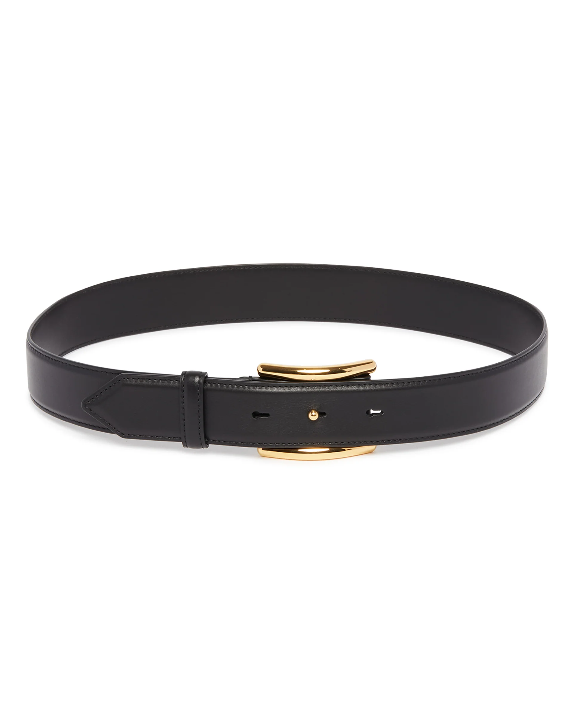Cintura Curve In Pelle Nera - Image 2