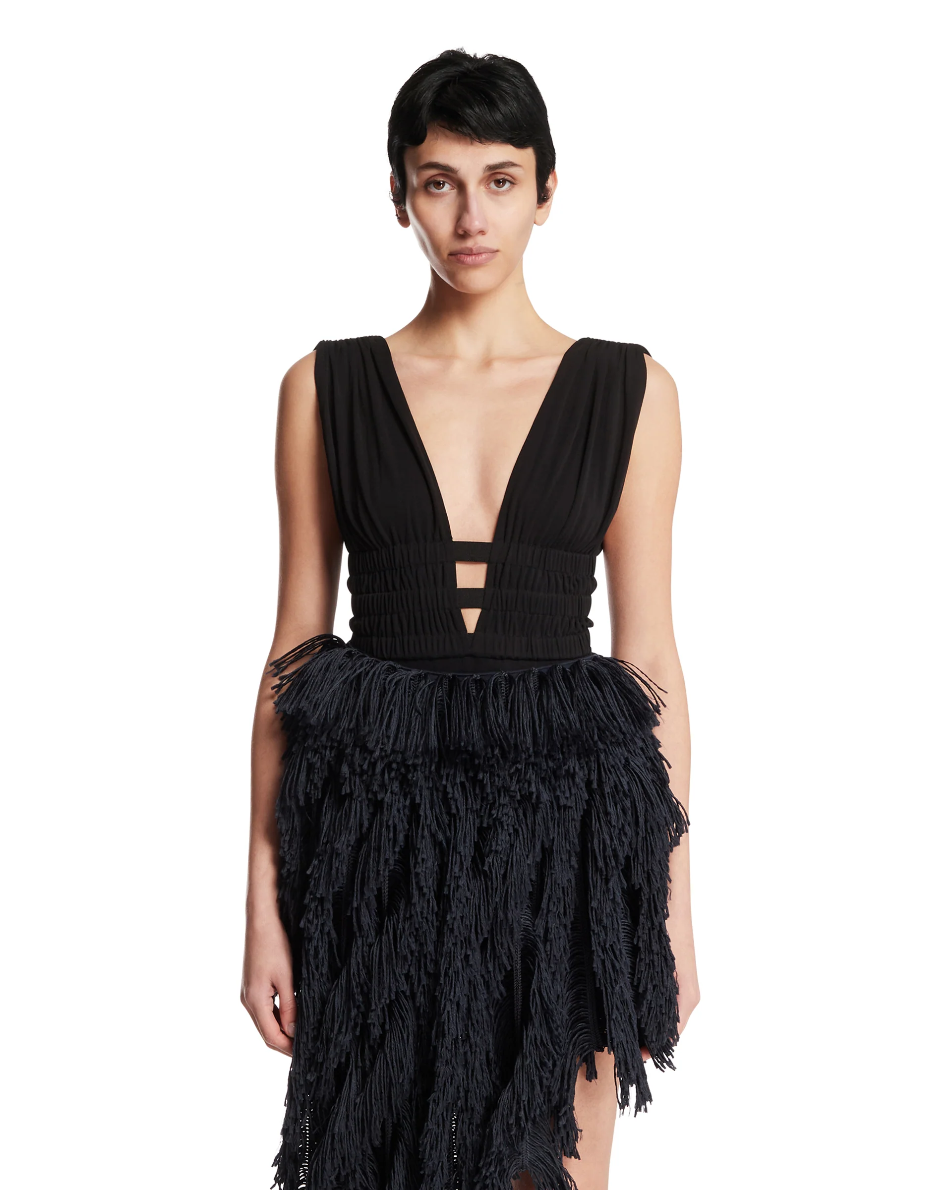 Body Deesse In Jersey Nero