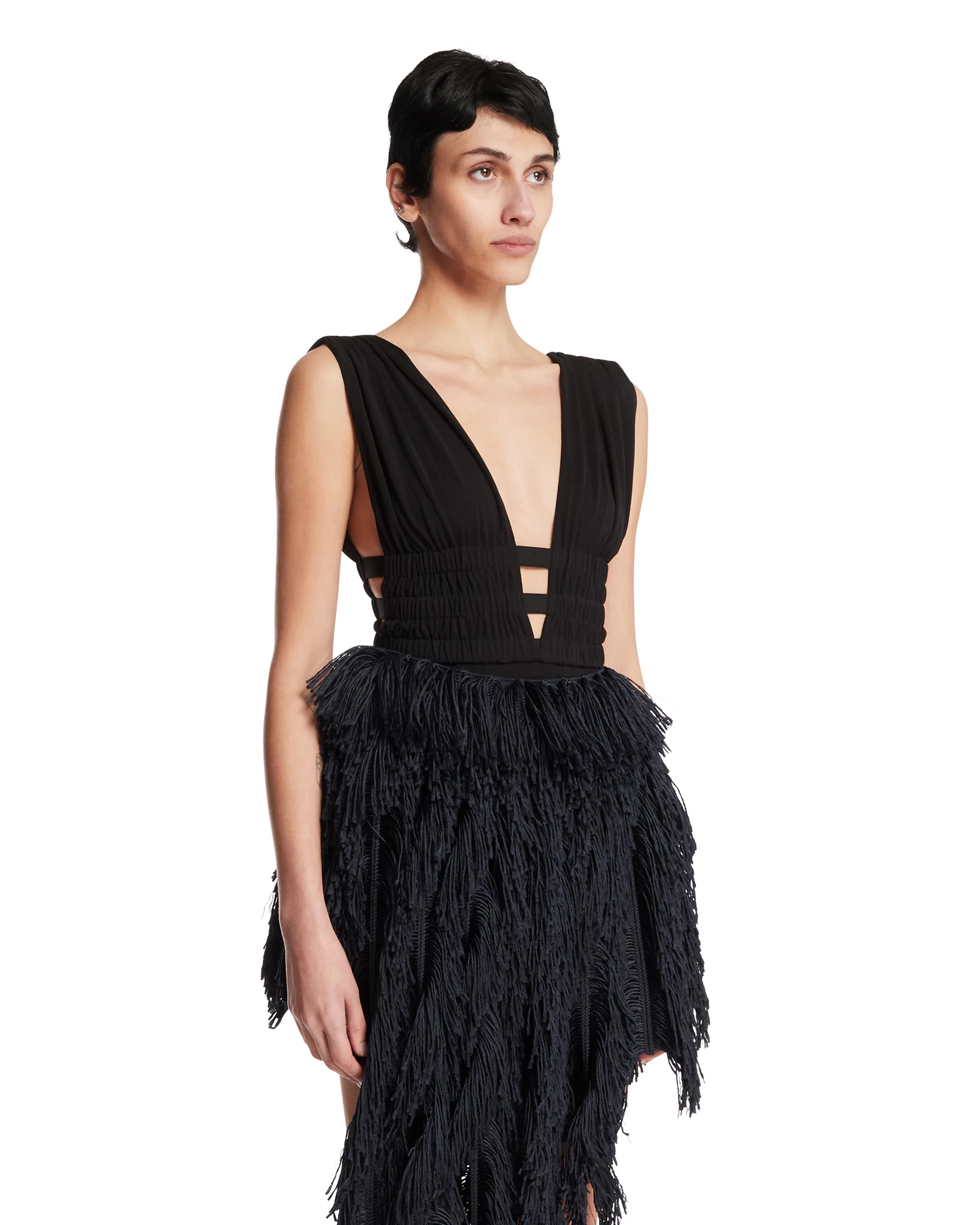 Body Deesse In Jersey Nero - Image 2