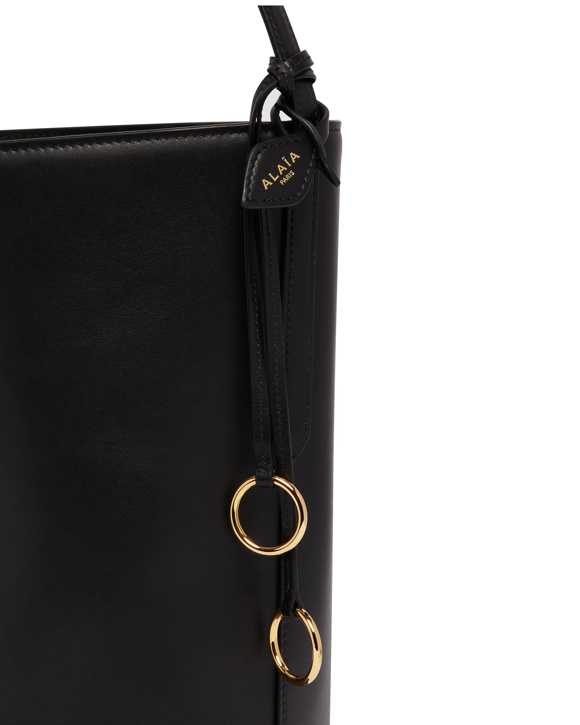 Borsa A Secchiello In Pelle Nera - Image 4