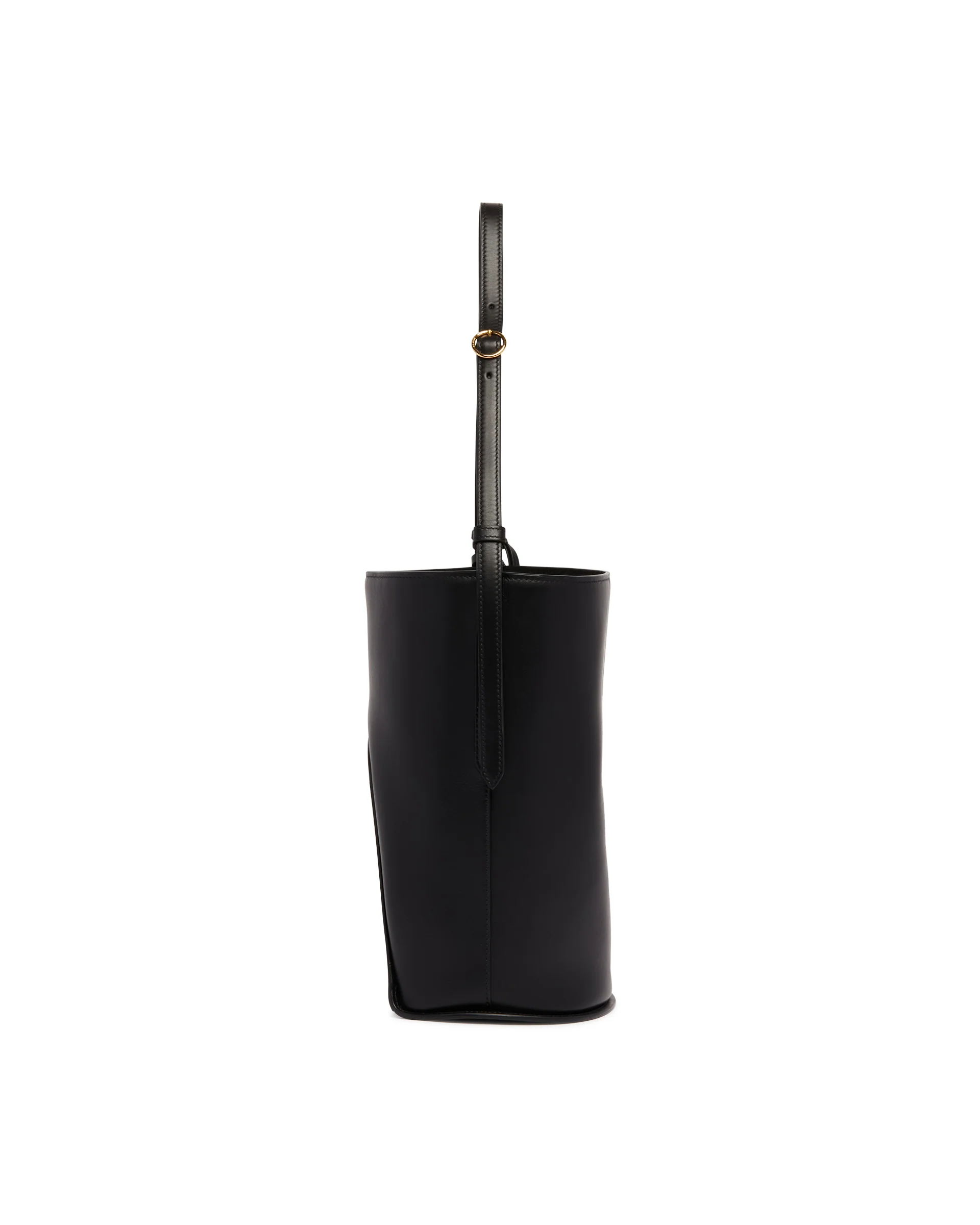 Borsa A Secchiello In Pelle Nera - Image 7