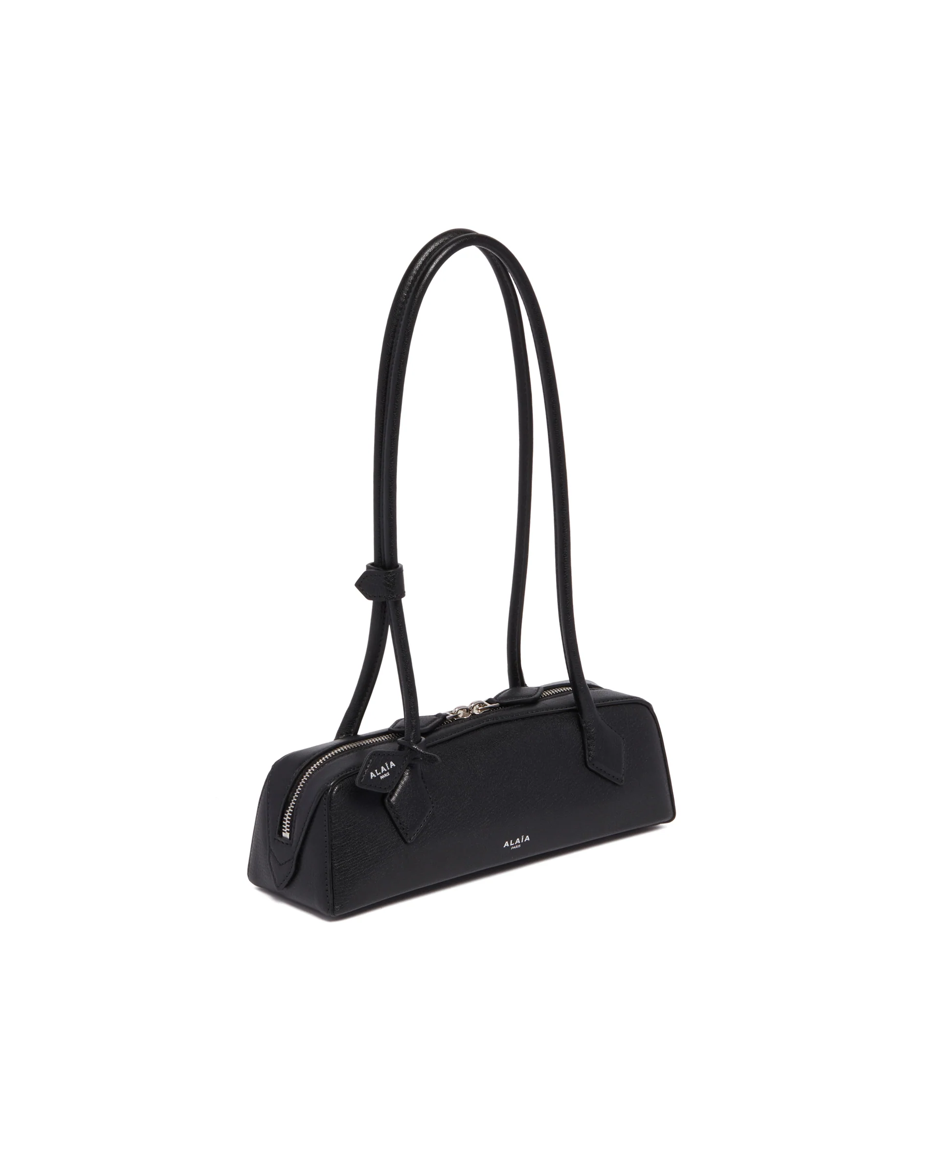 Borsa Le Teckel Piccola in Pelle Nera - Image 5