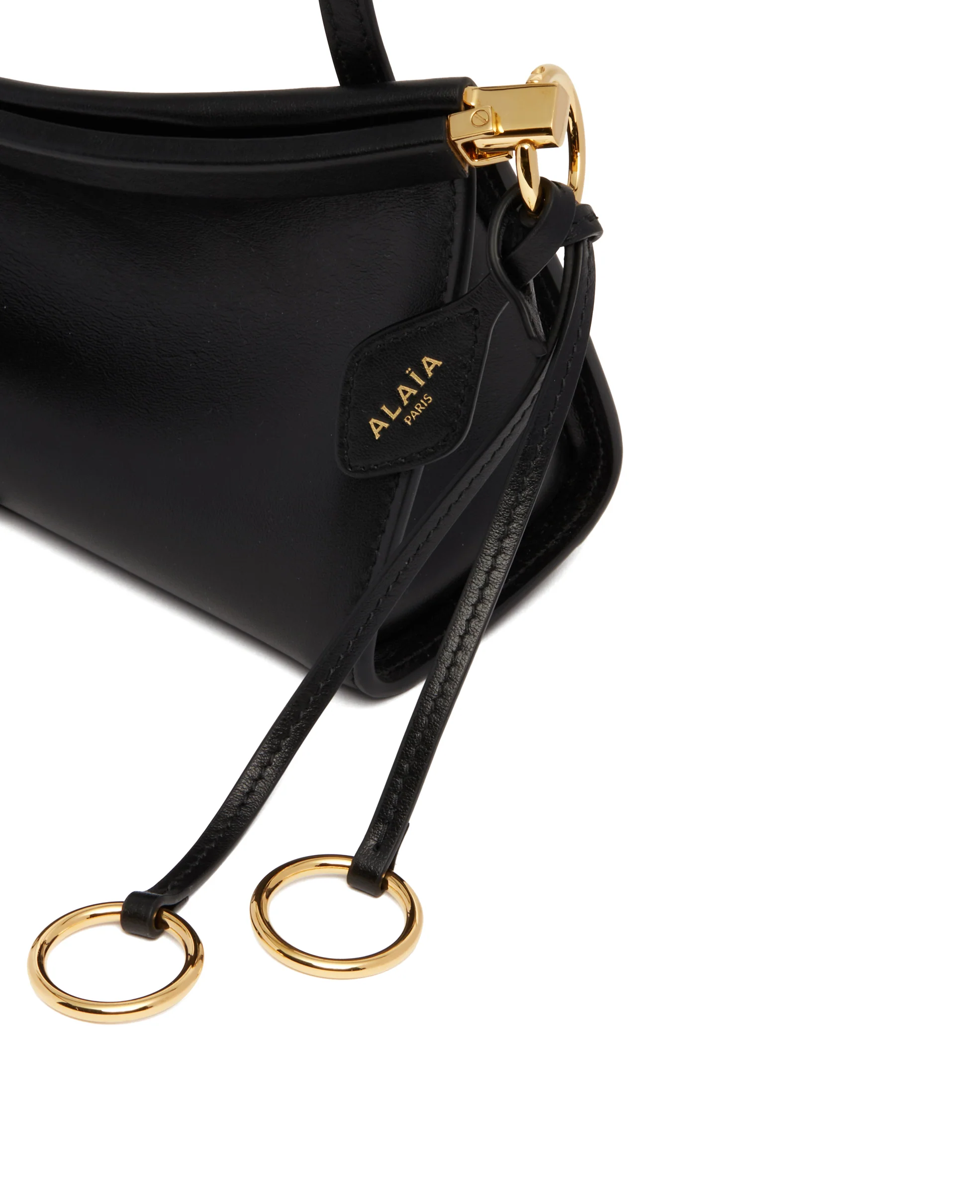 Borsa Le Click East West Piccola In Pelle Nera - Image 4