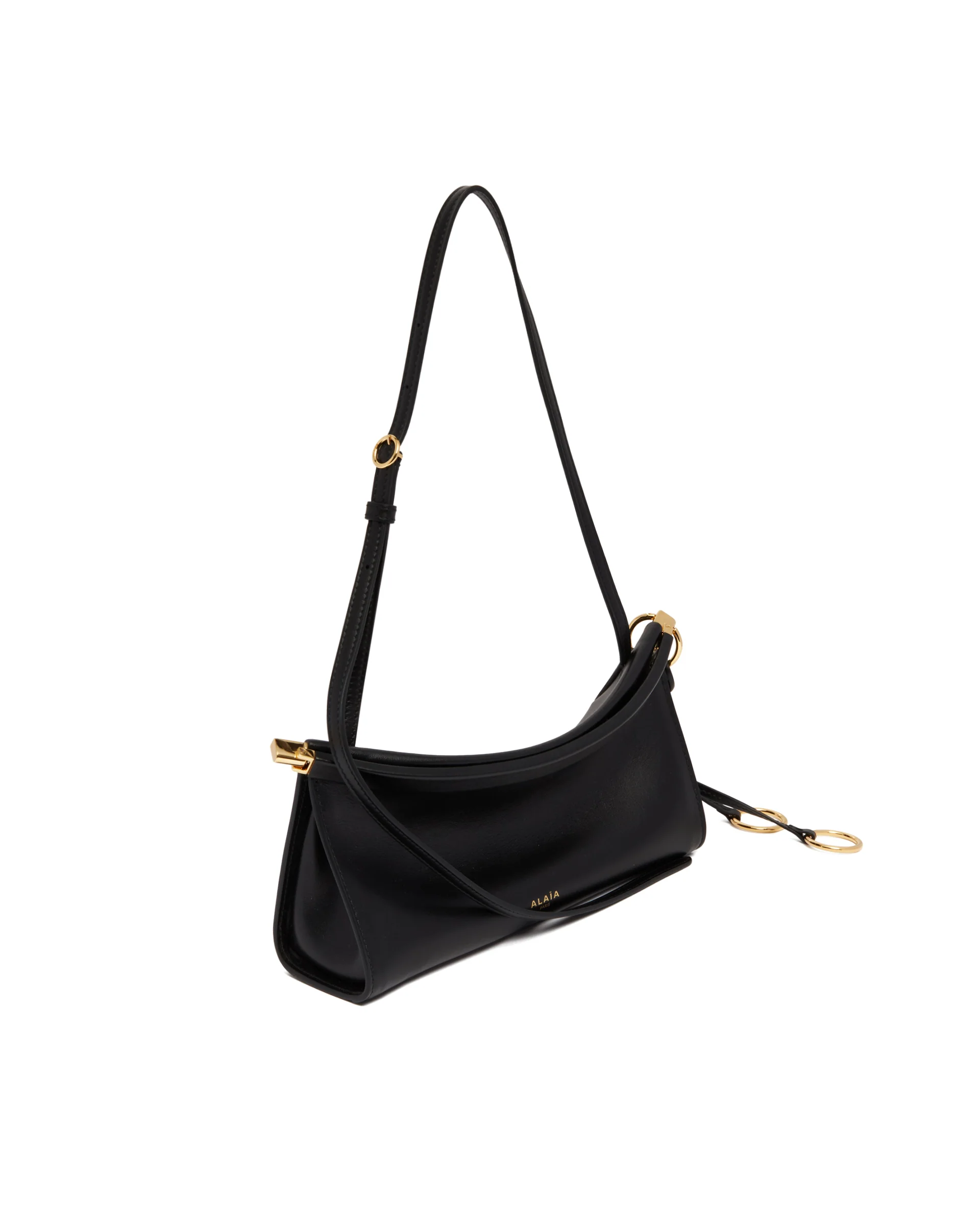 Borsa Le Click East West Piccola In Pelle Nera - Image 5