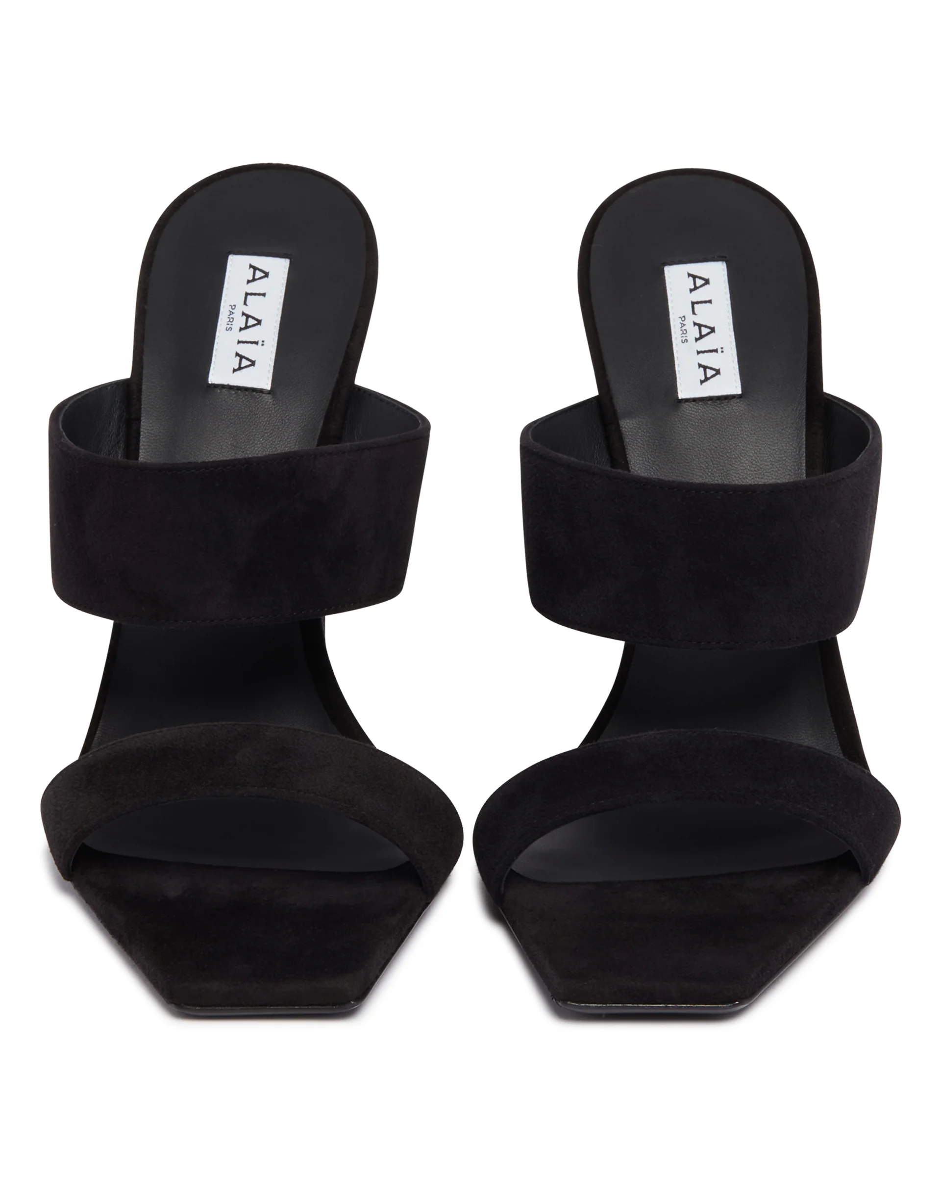 Mules Wave In Suede Nere - Image 4