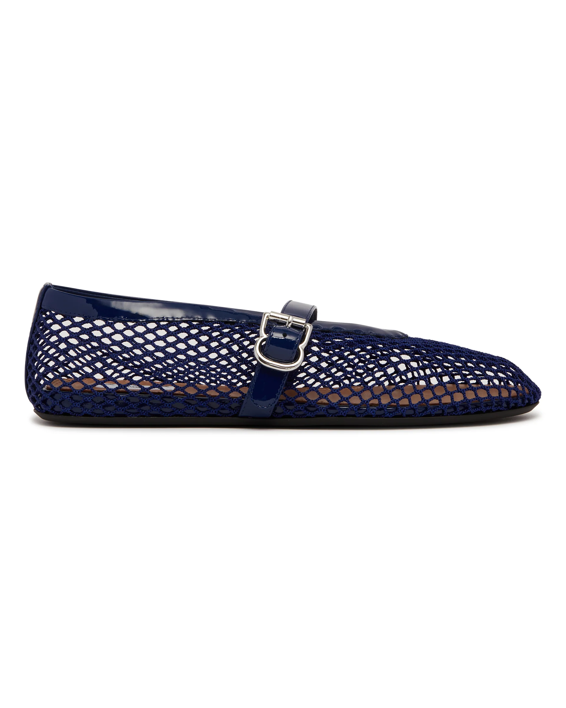 Ballerine Flat In Rete Blu - Image 2