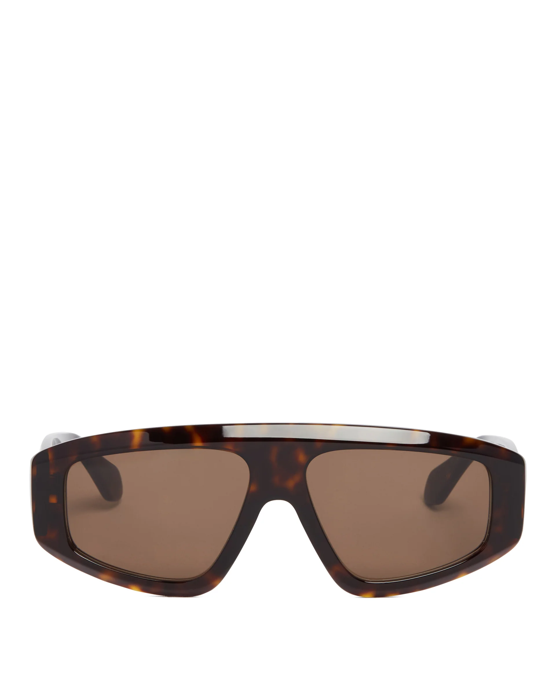 Occhiali Da Sole Mascherina Aviator Marroni