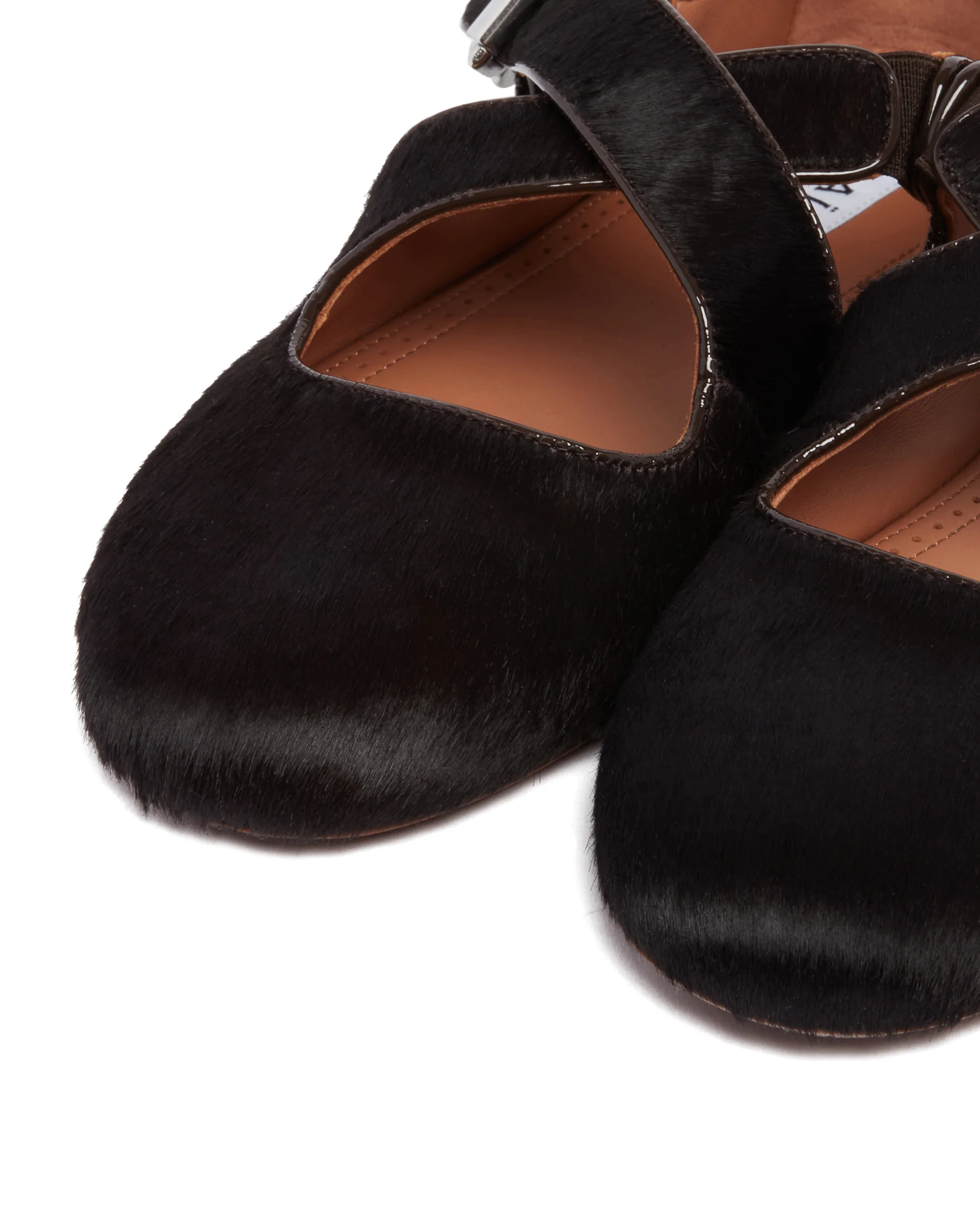 Ballerine Flat Incrociate In Cavallino Marroni - Image 6