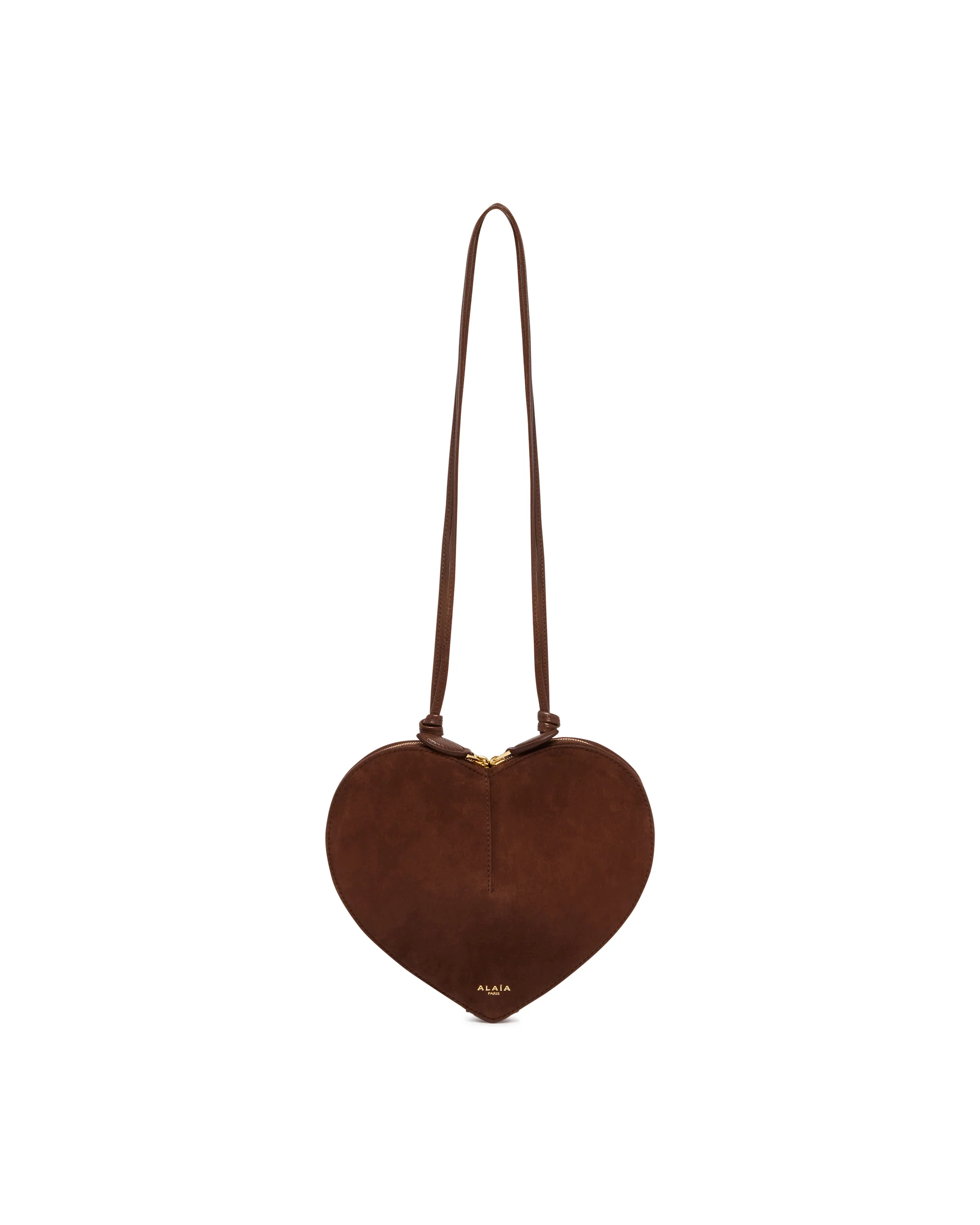 Borsa Le Coeur In Pelle Marrone - Image 2