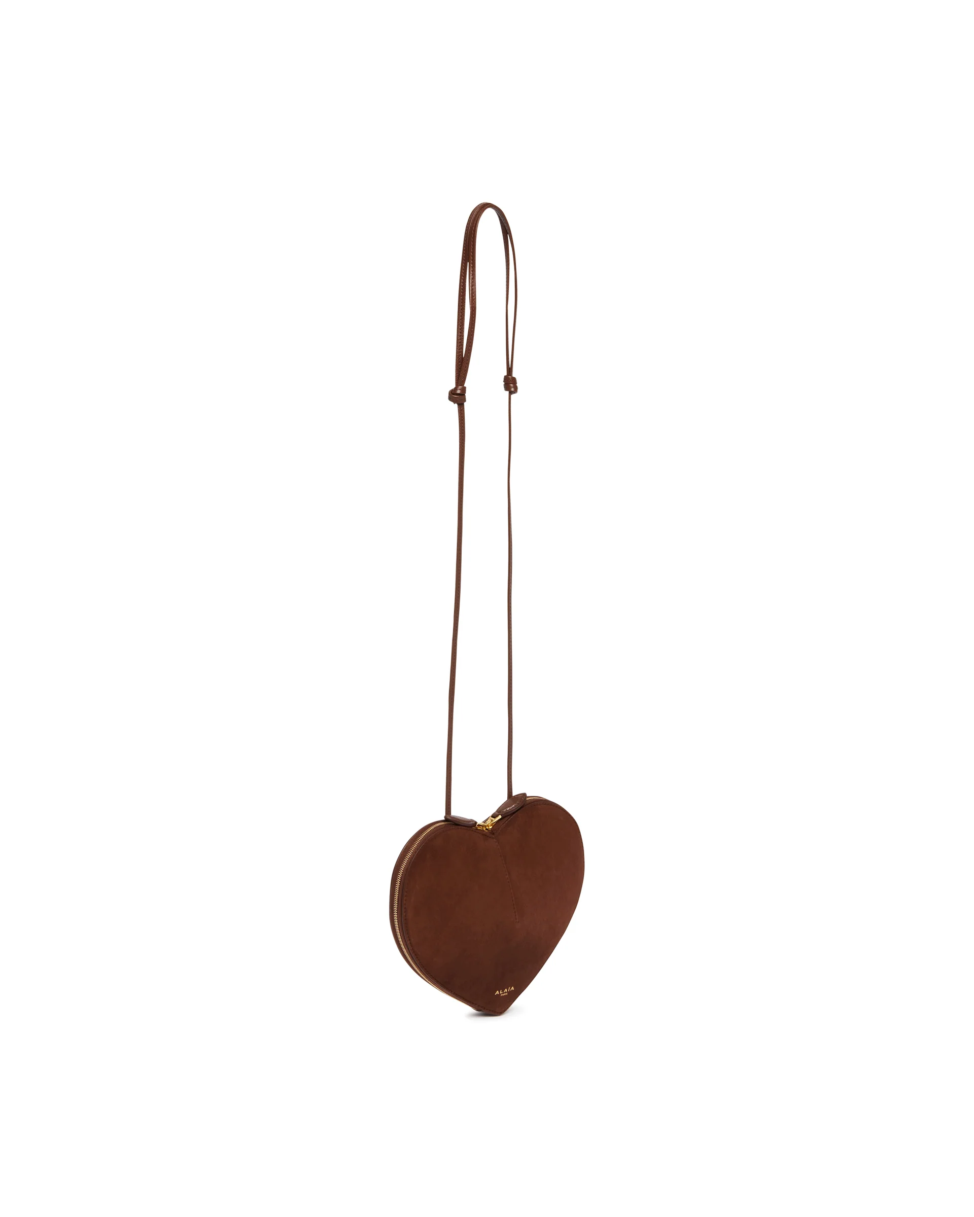 Borsa Le Coeur In Pelle Marrone - Image 5