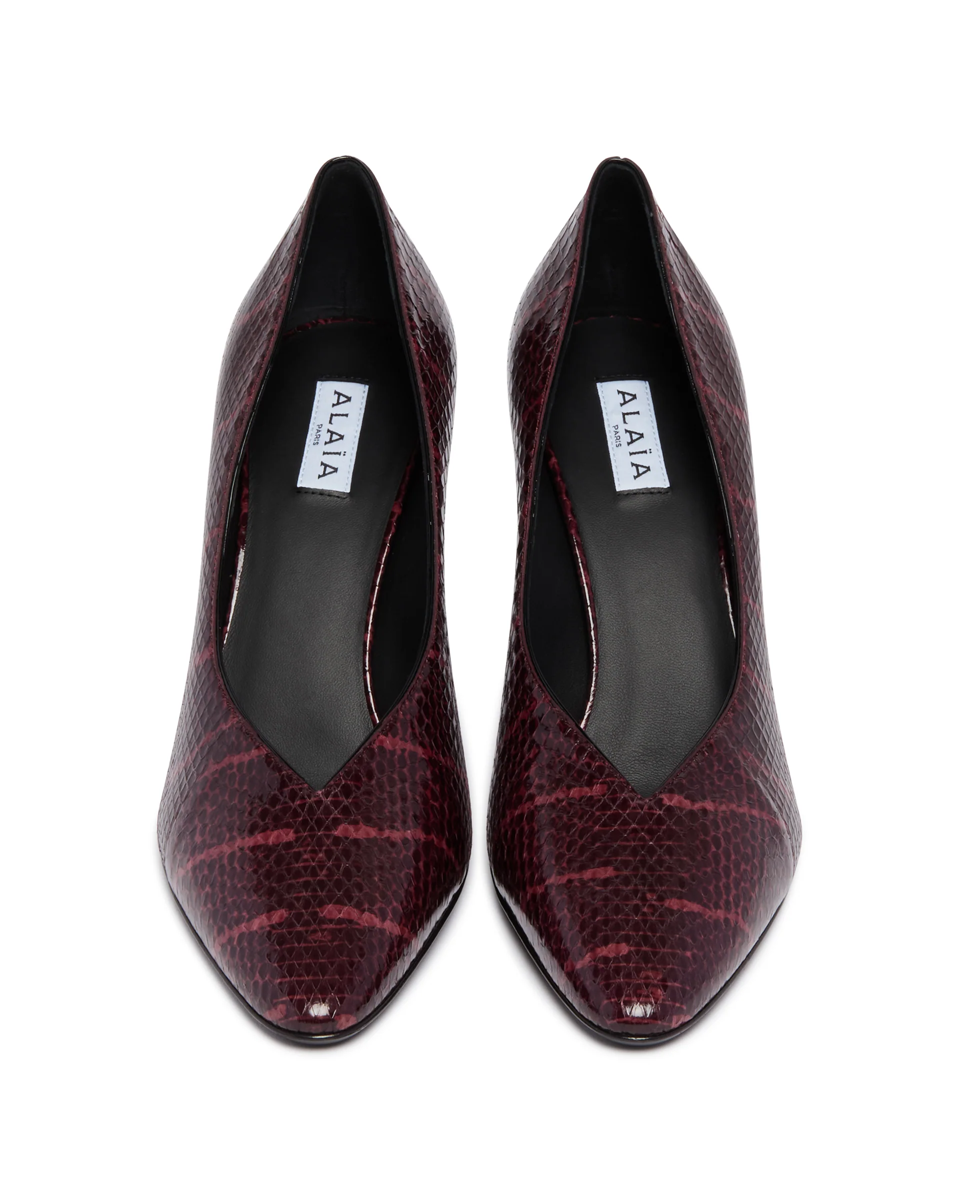 Decollete Cone In Pelle Marrone - Image 4