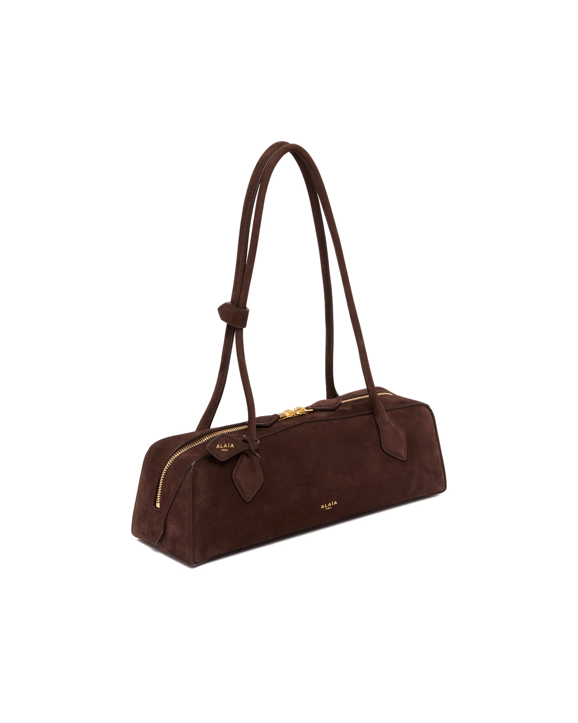 Borsa Le Teckel Media In Nabuk Marrone - Image 5