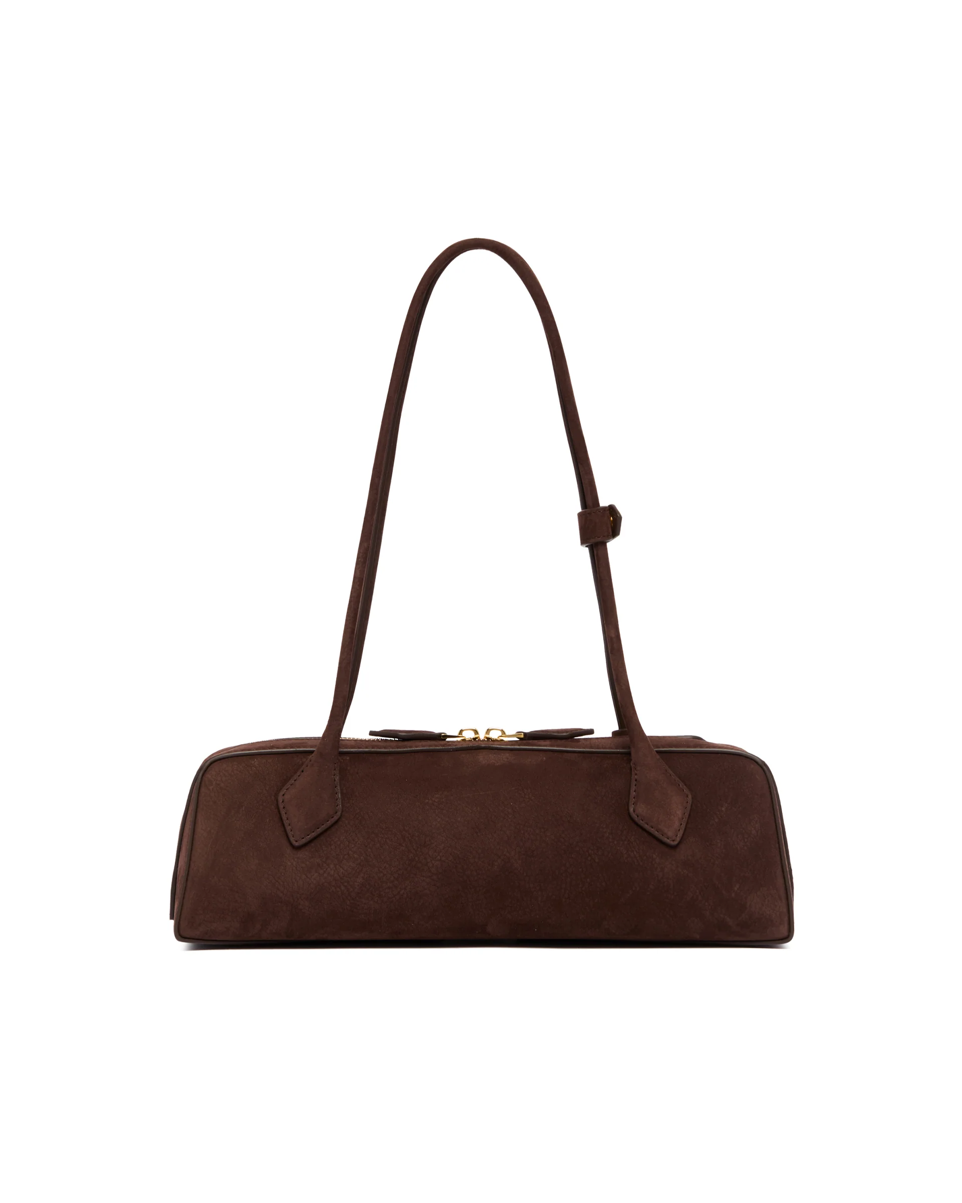 Borsa Le Teckel Media In Nabuk Marrone - Image 6