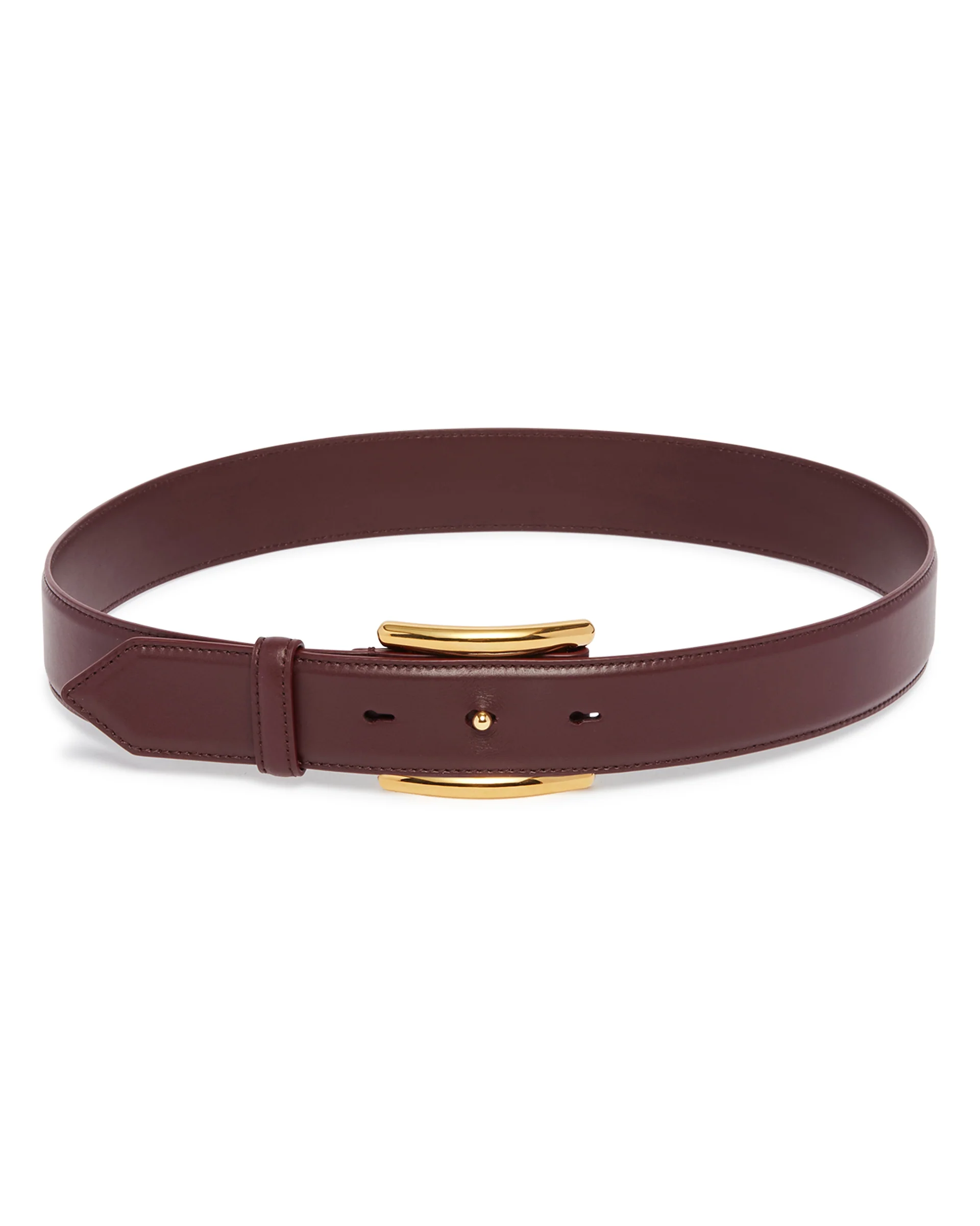 Cintura Curve In Pelle Burgundy - Image 2