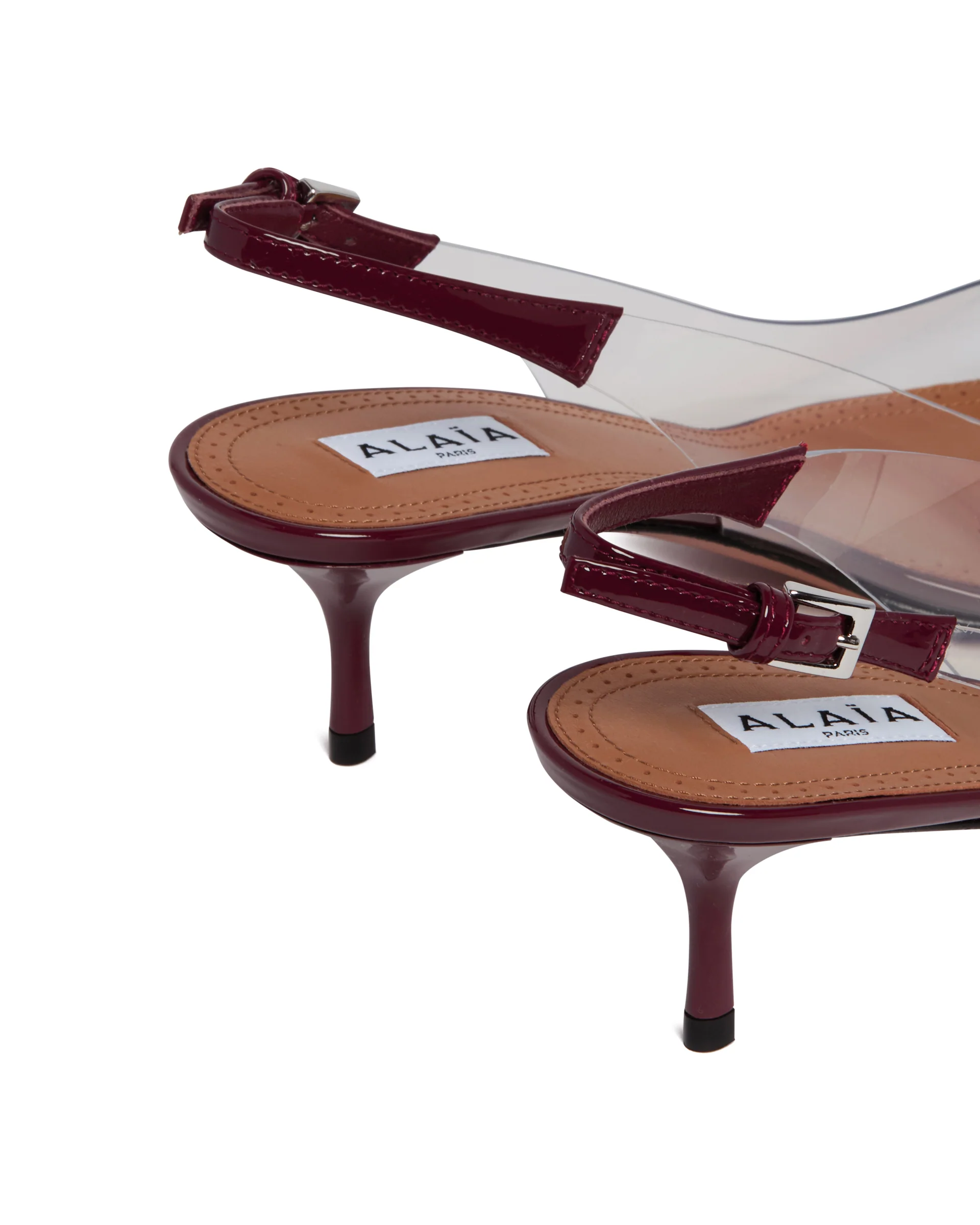 Slingback Le Coeur Burgundy - Image 6