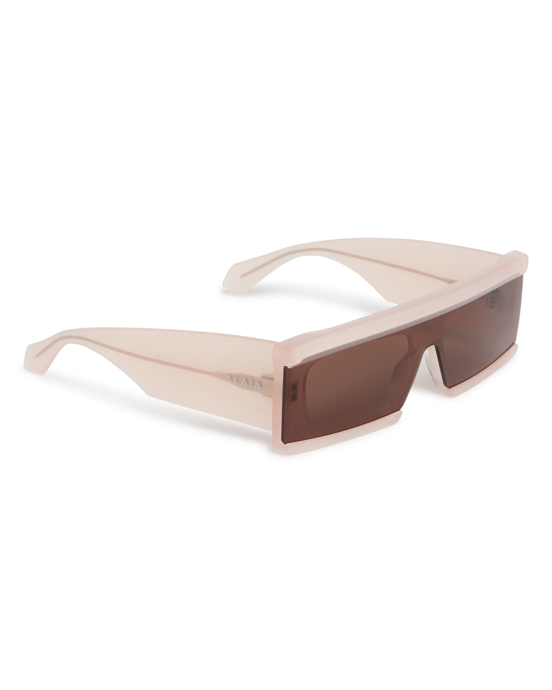 Occhiali Da Sole Rettangolari Rosa - Image 4