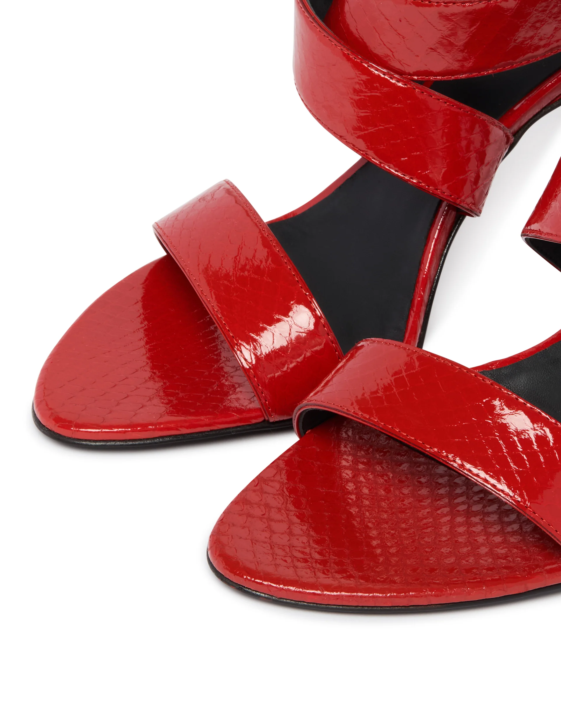 Sandali Cone In Pelle Rossi - Image 6