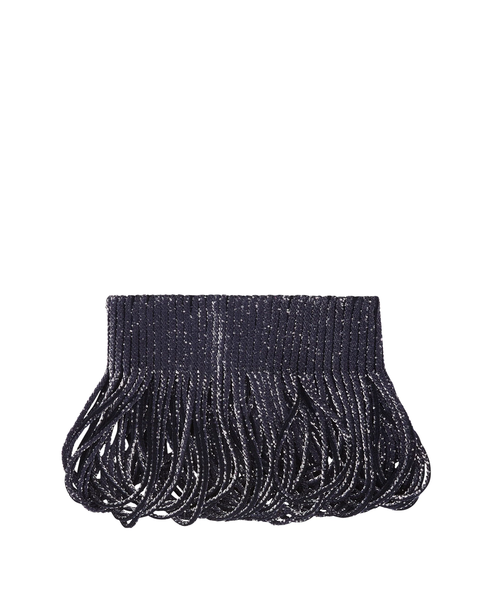 Cintura In Maglia Con Paillettes