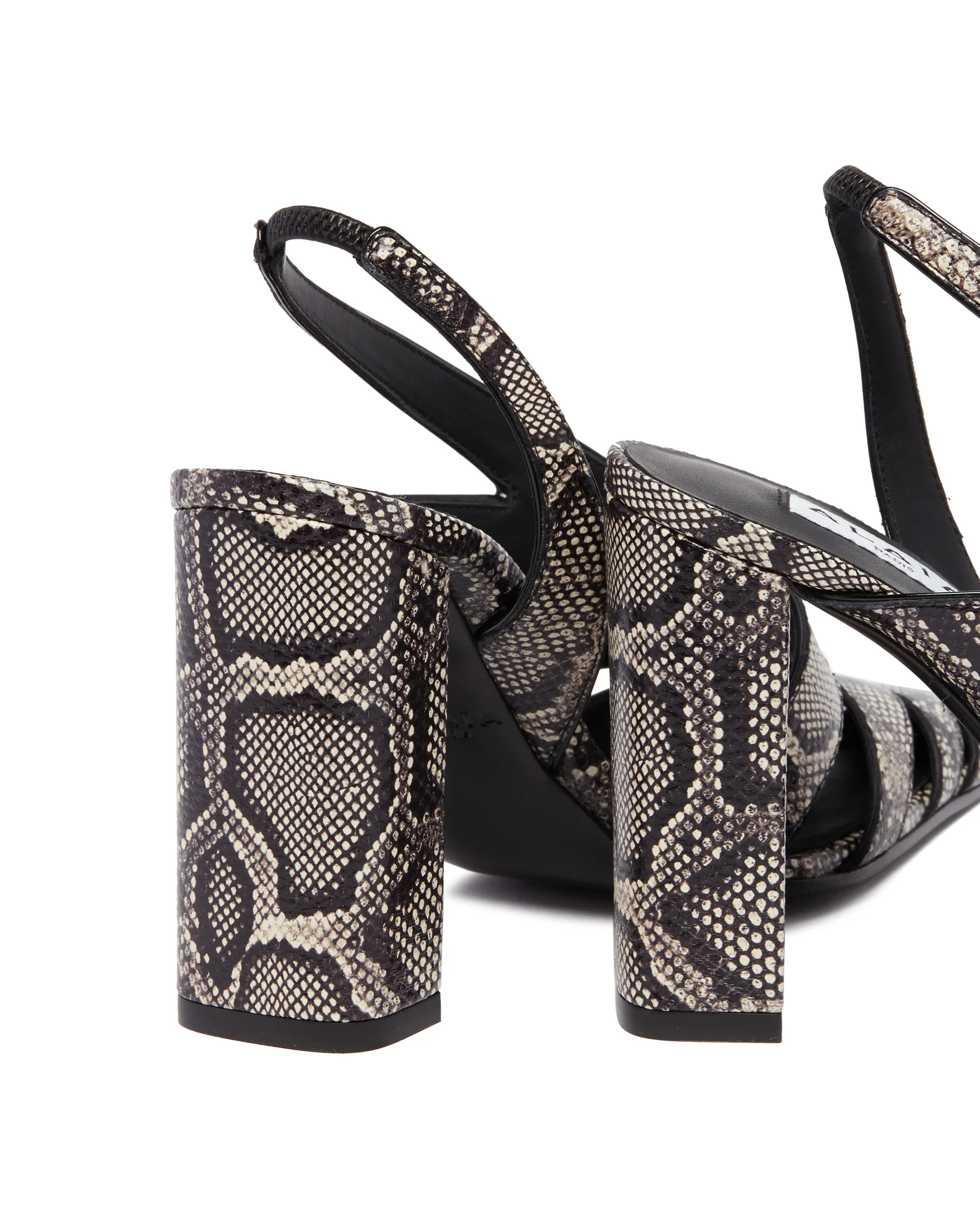 Decollete Slingback Stampa Serpente - Image 6