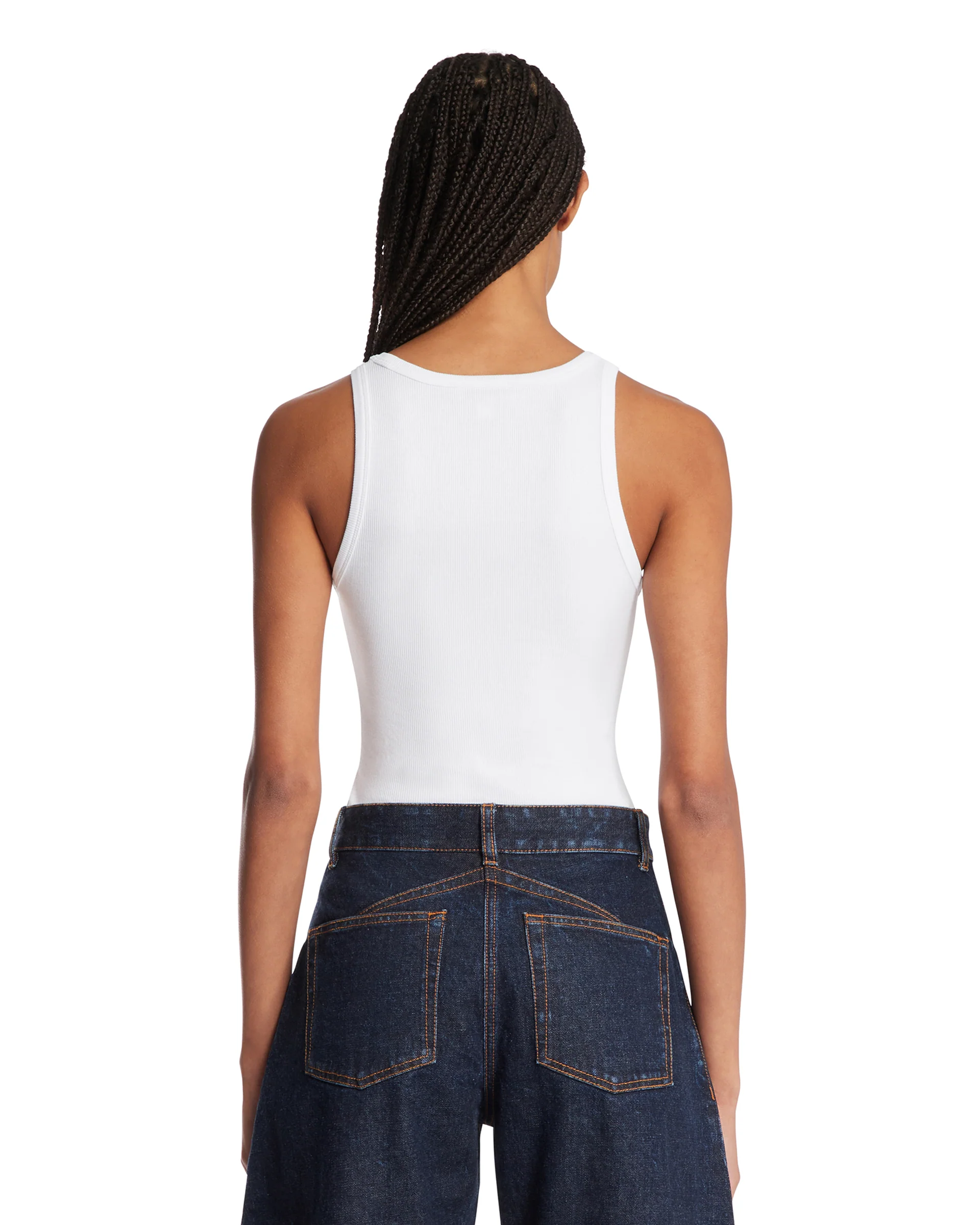 Top In Cotone Bianco - Image 5