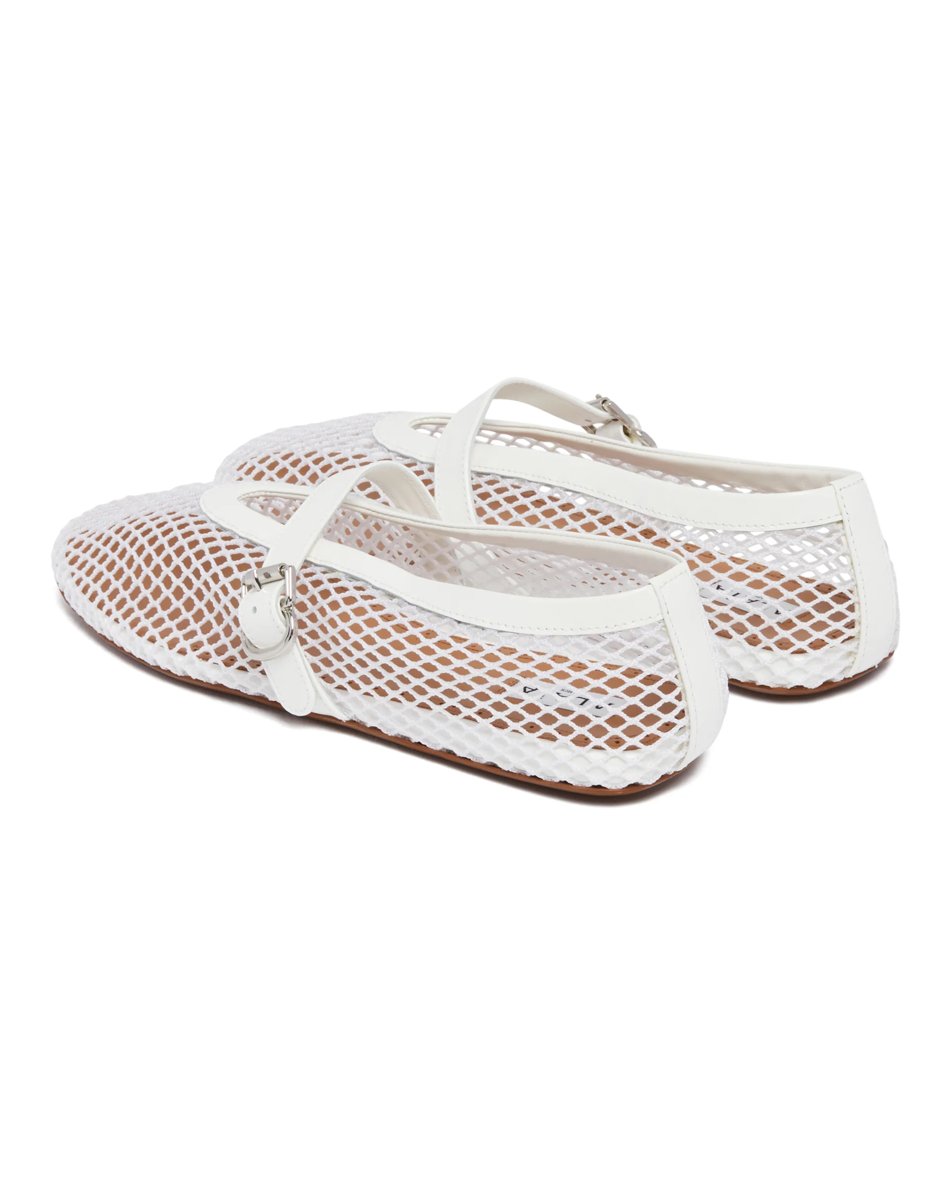 Ballerine Fishnet Bianche - Image 5