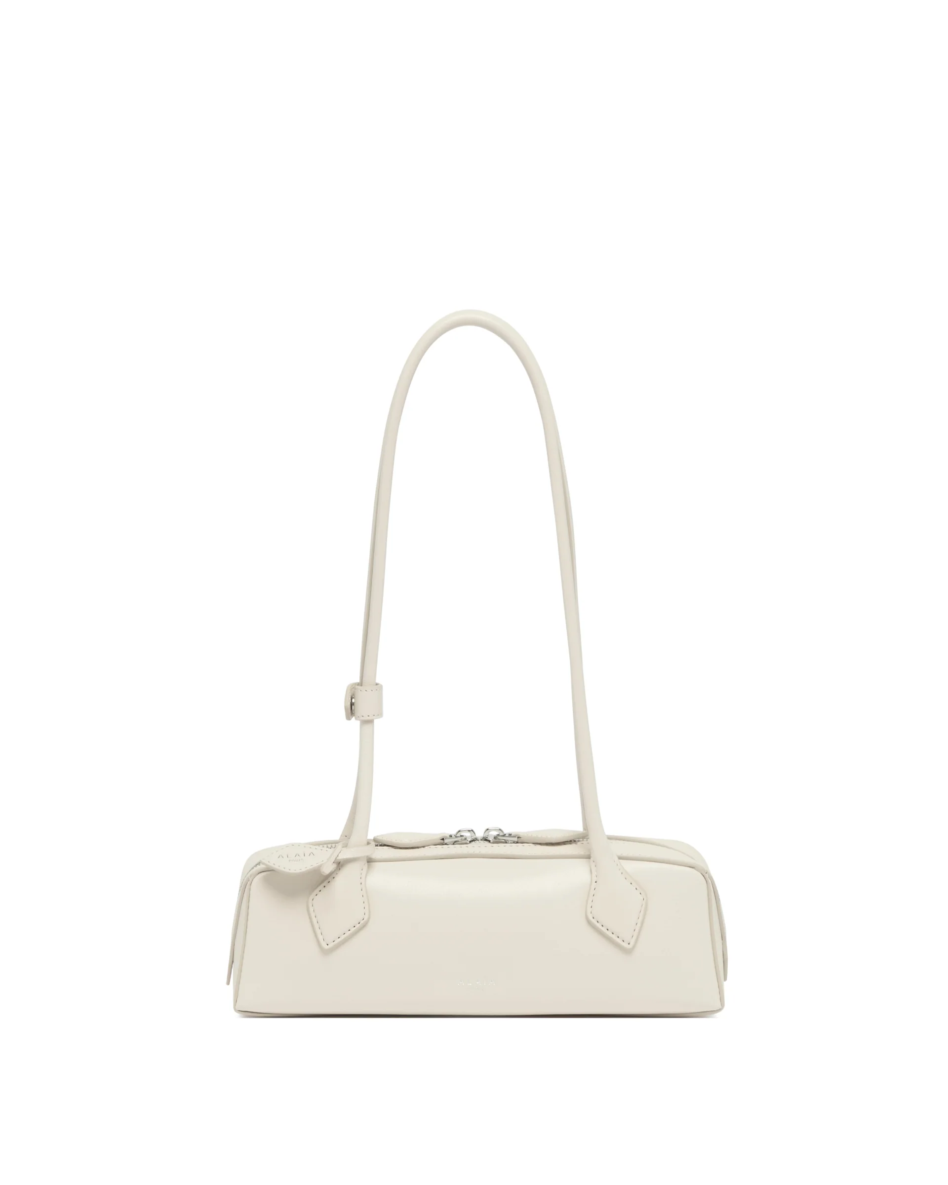 Borsa Le Teckel Piccola in Pelle Bianca