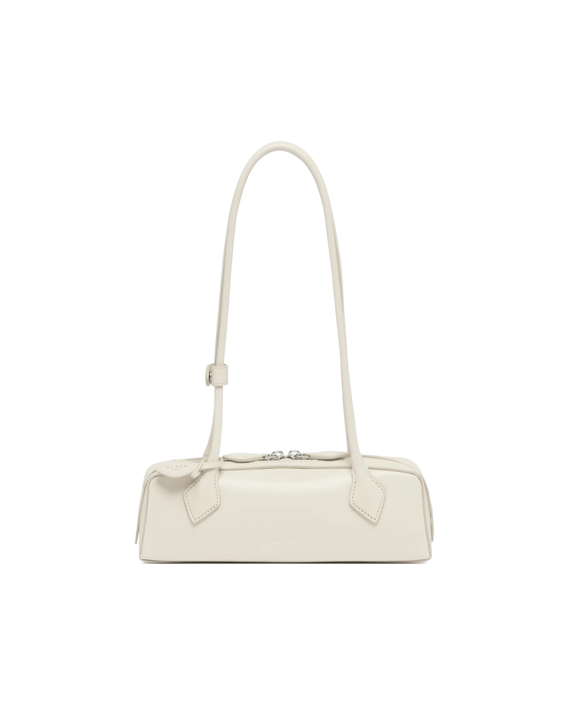 Borsa Le Teckel Piccola in Pelle Bianca - Image 2
