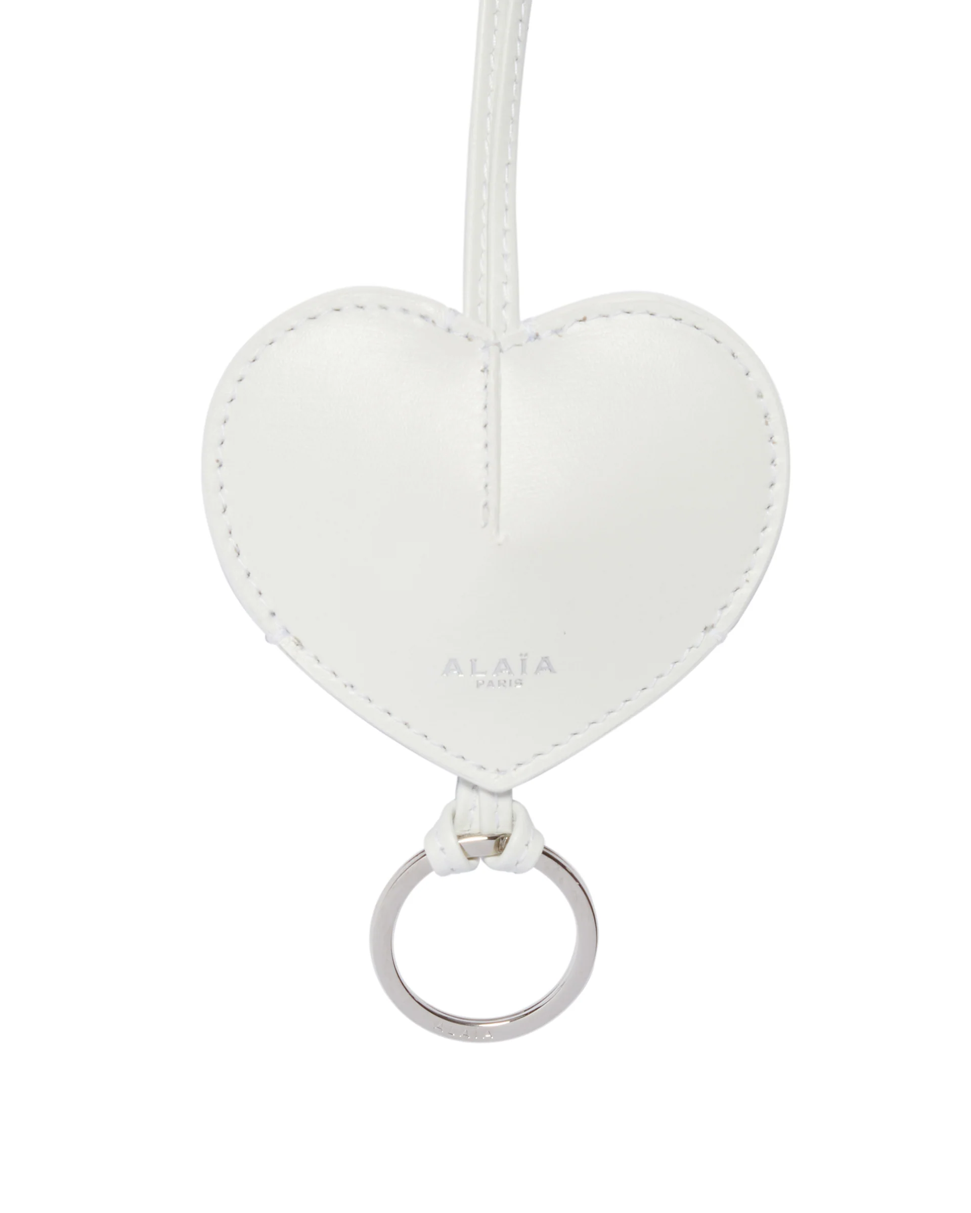 Portachiavi Mini Coeur Bianco - Image 3