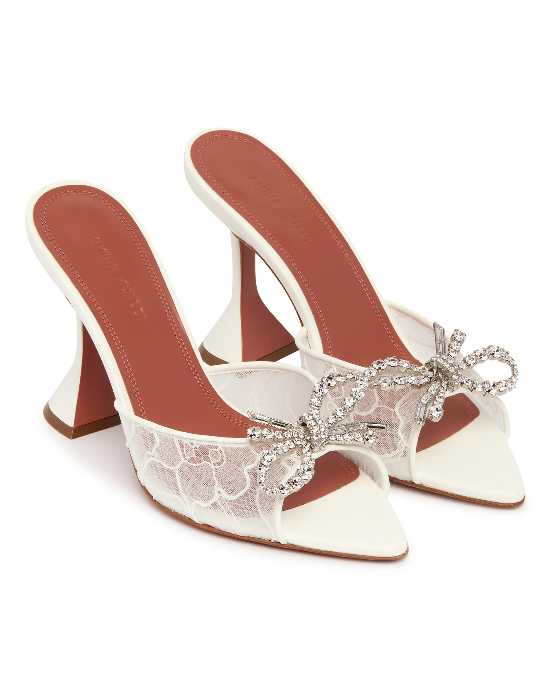 Mule Rosie In Pizzo Bianche - Image 3